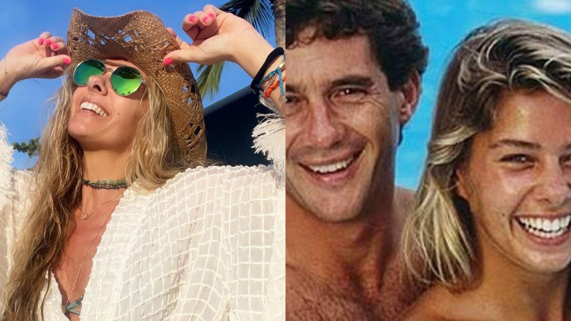 Adriane Galisteu relembra relacionamento com Ayrton Senna