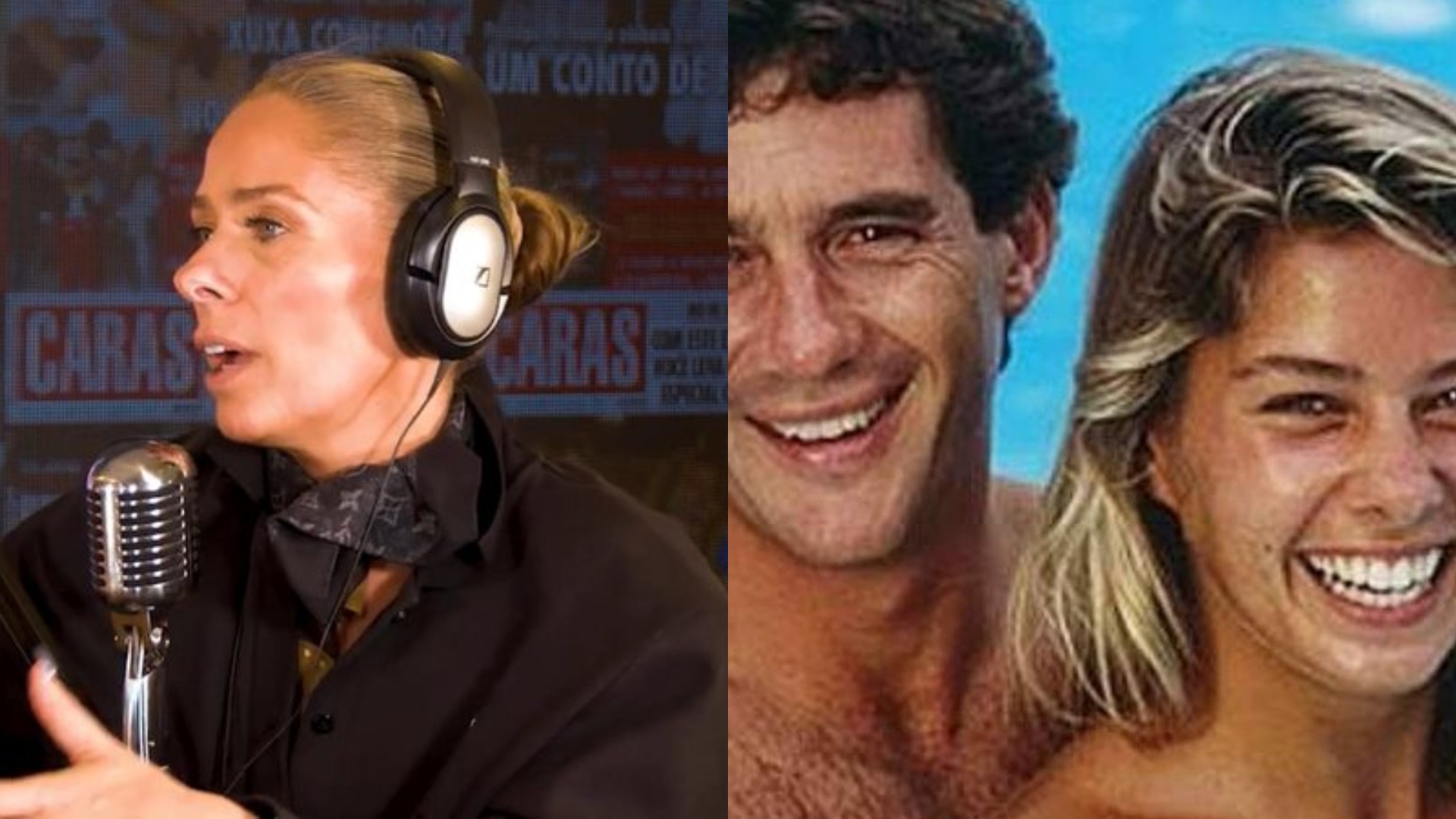 Adriane Galisteu abre o jogo sobre relacionamento com Ayrton Senna