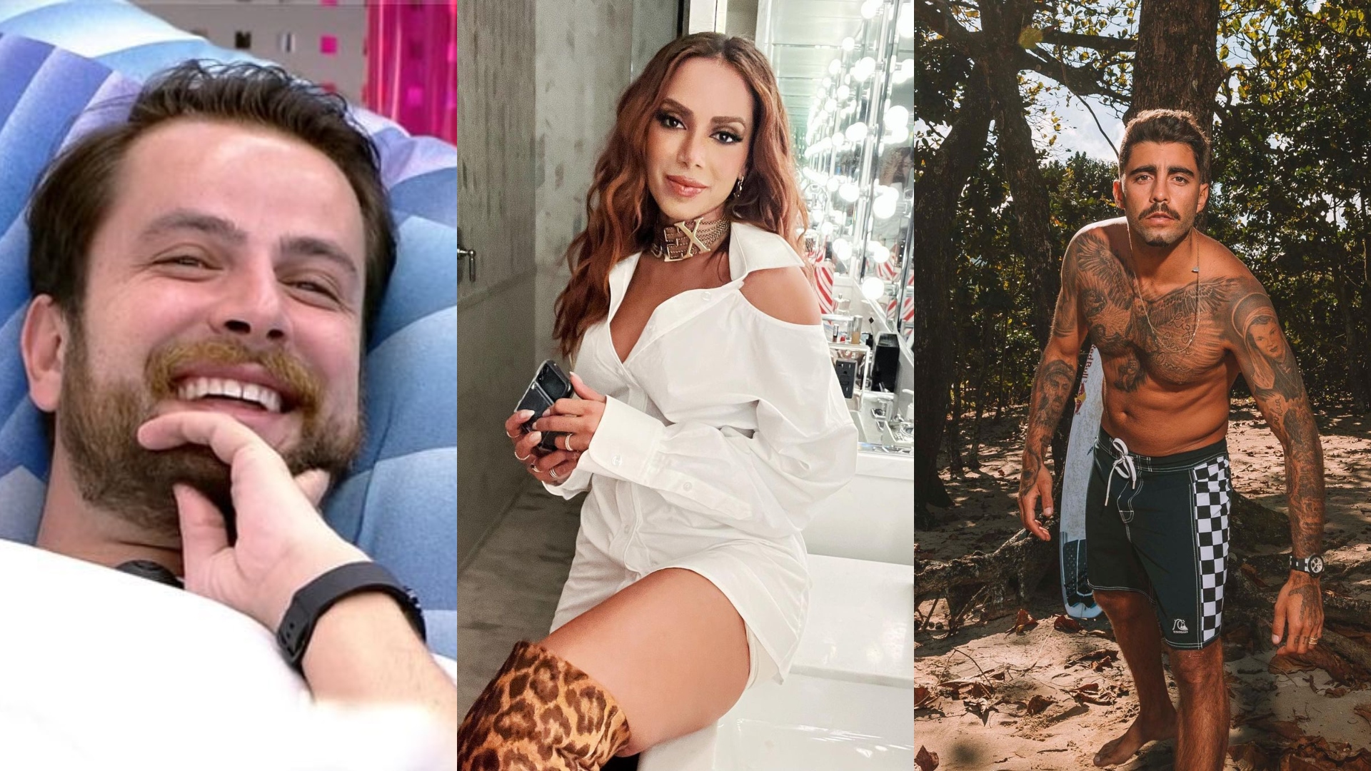 BBB22: Anitta defende permanência de Pedro Scooby e Gustavo: “Torcendo pra um ex e um hétero top”