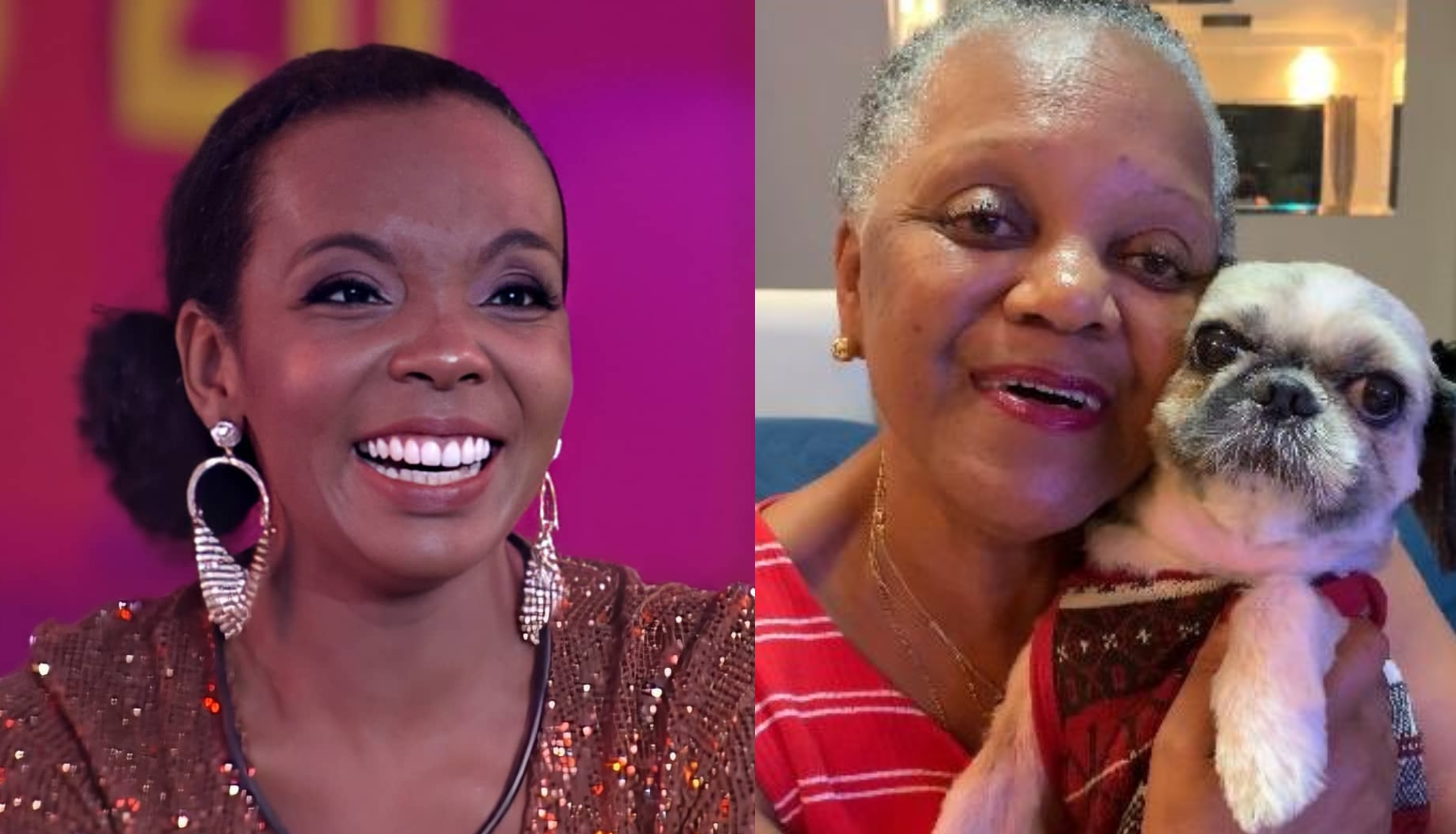 BBB20: Até que enfim! Thelma reencontra mãe, Dona Yara, e cachorro em volta para casa