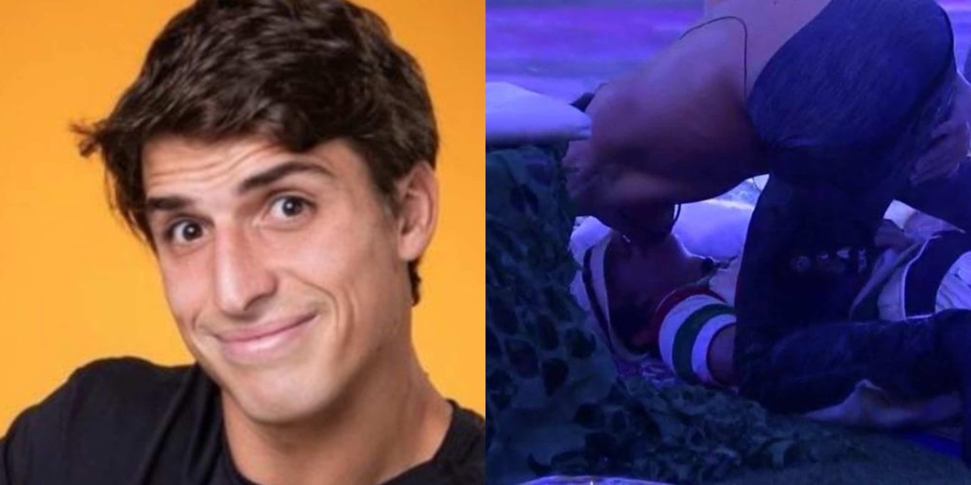 BBB20: Felipe dá selinho em Pyong dormindo e se justifica: “Dou nos meus amigos”