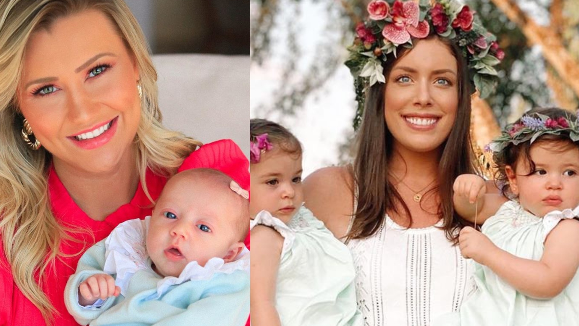 Fabiana Justus registra primeiro encontro fofo das filhas com a nova integrante da família: “Conhecendo a tia Vicky”