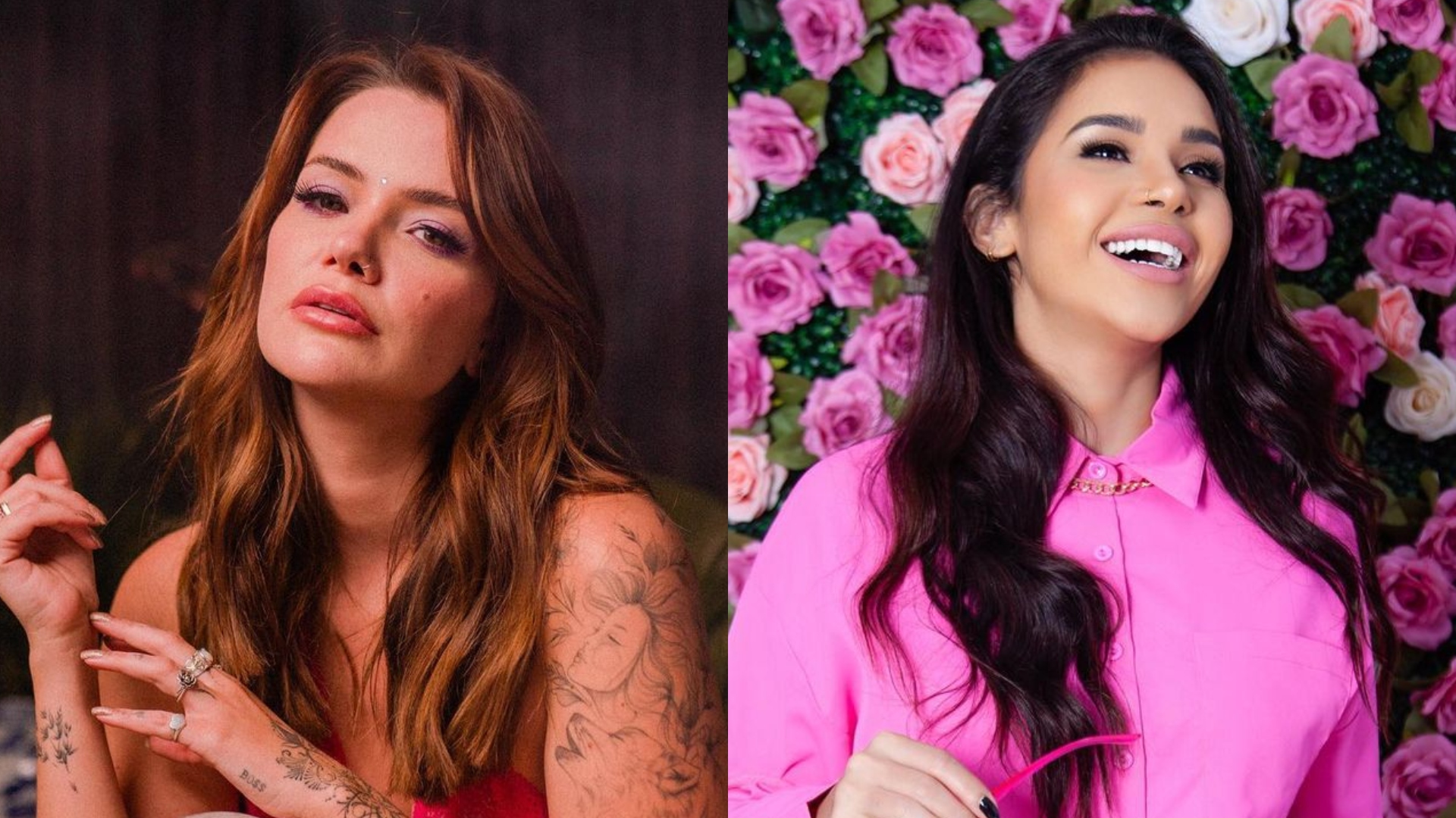 Marcela Mc Gowan abre o jogo sobre beijo em Gizelly Bicalho