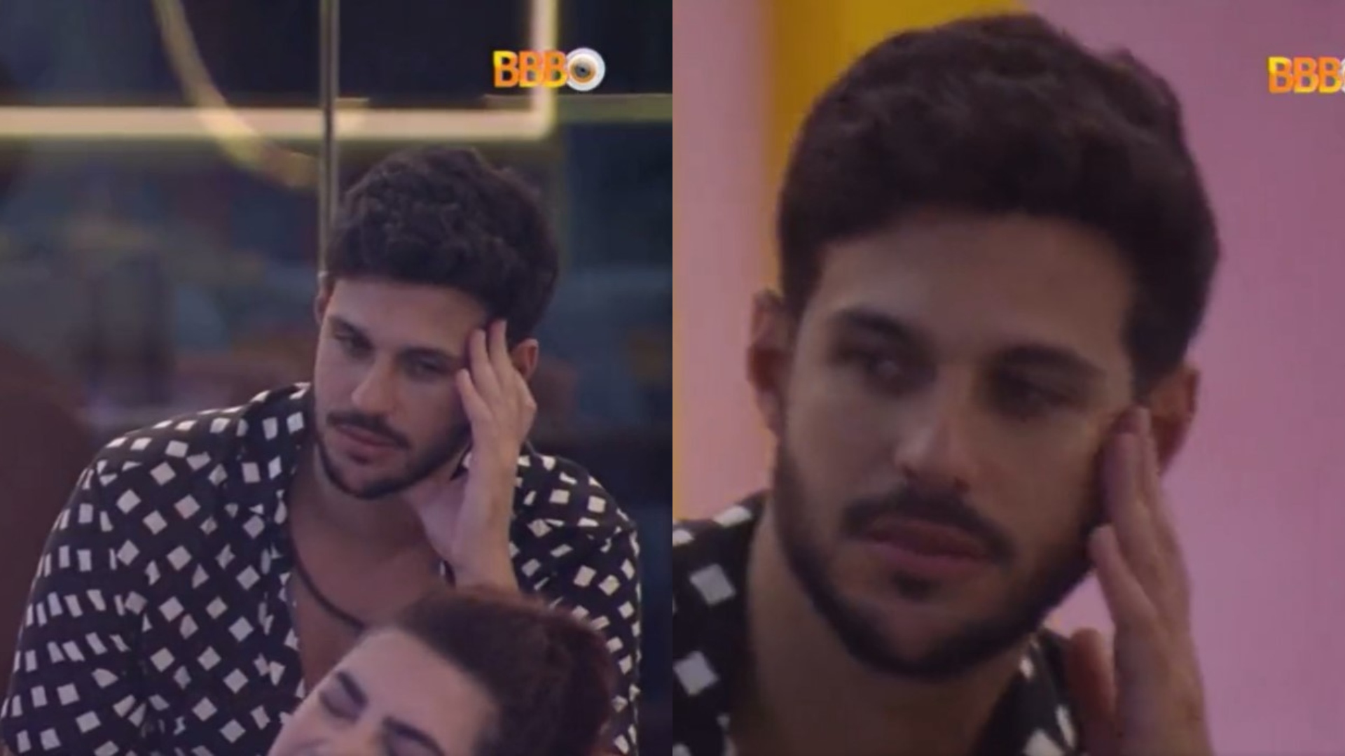 BBB22: Rodrigo olha para Naiara Azevedo e internautas apontam: “Ranço”