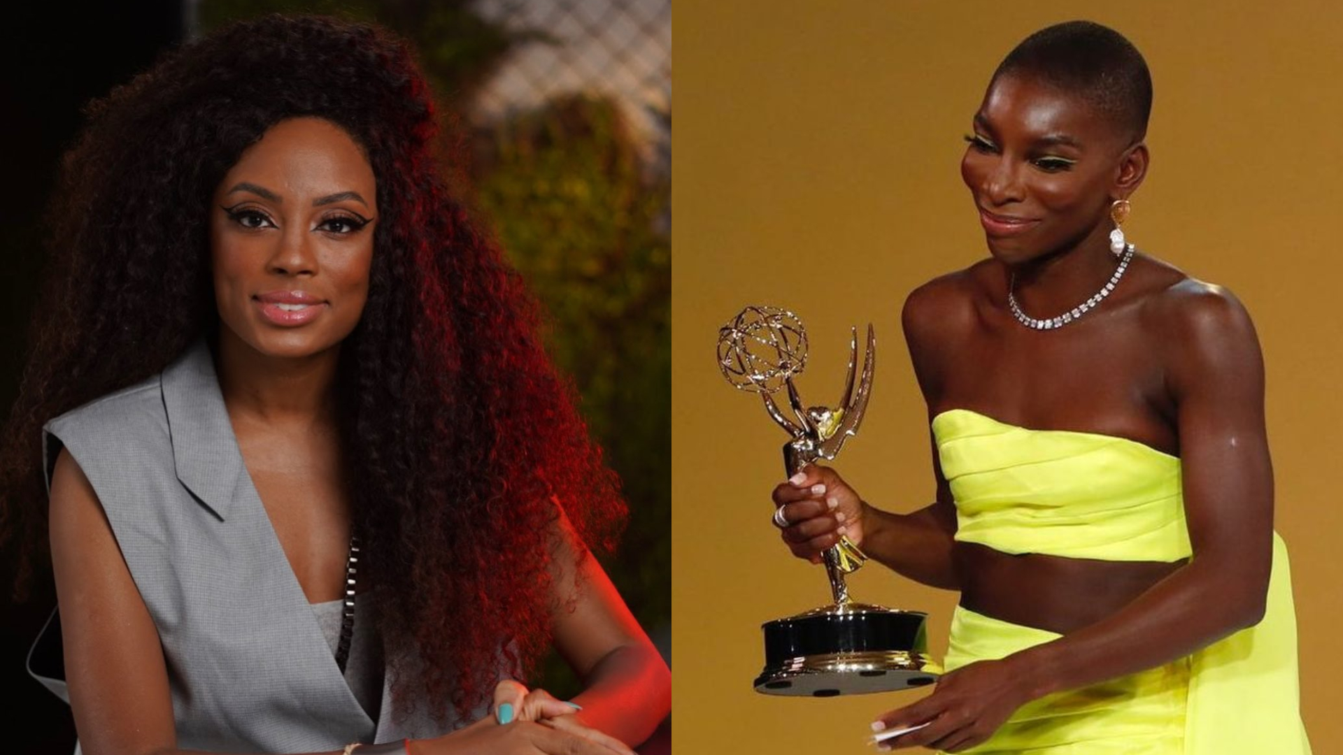 Representatividade! Lumena comenta a importância da vitória de Michaela Coel no Emmy 2021