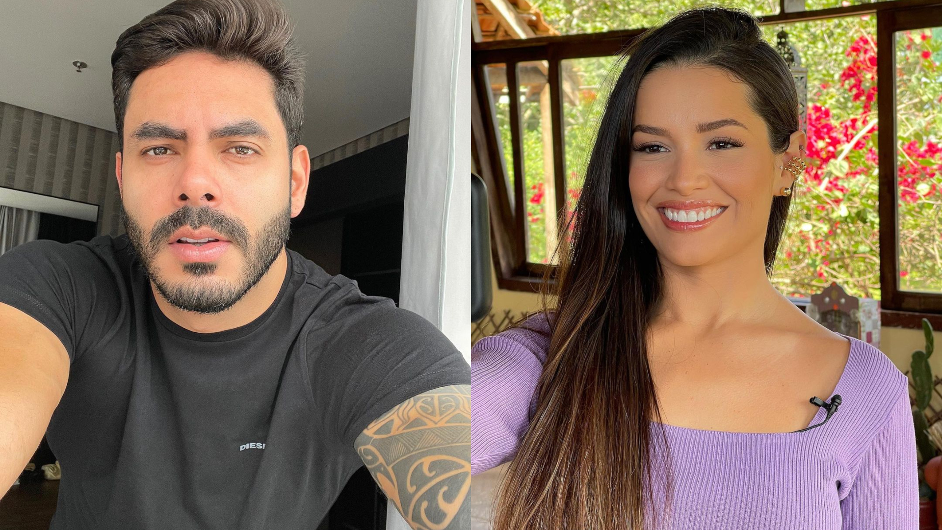 Rodolffo posa sem camisa e recebe comentário de Juliette