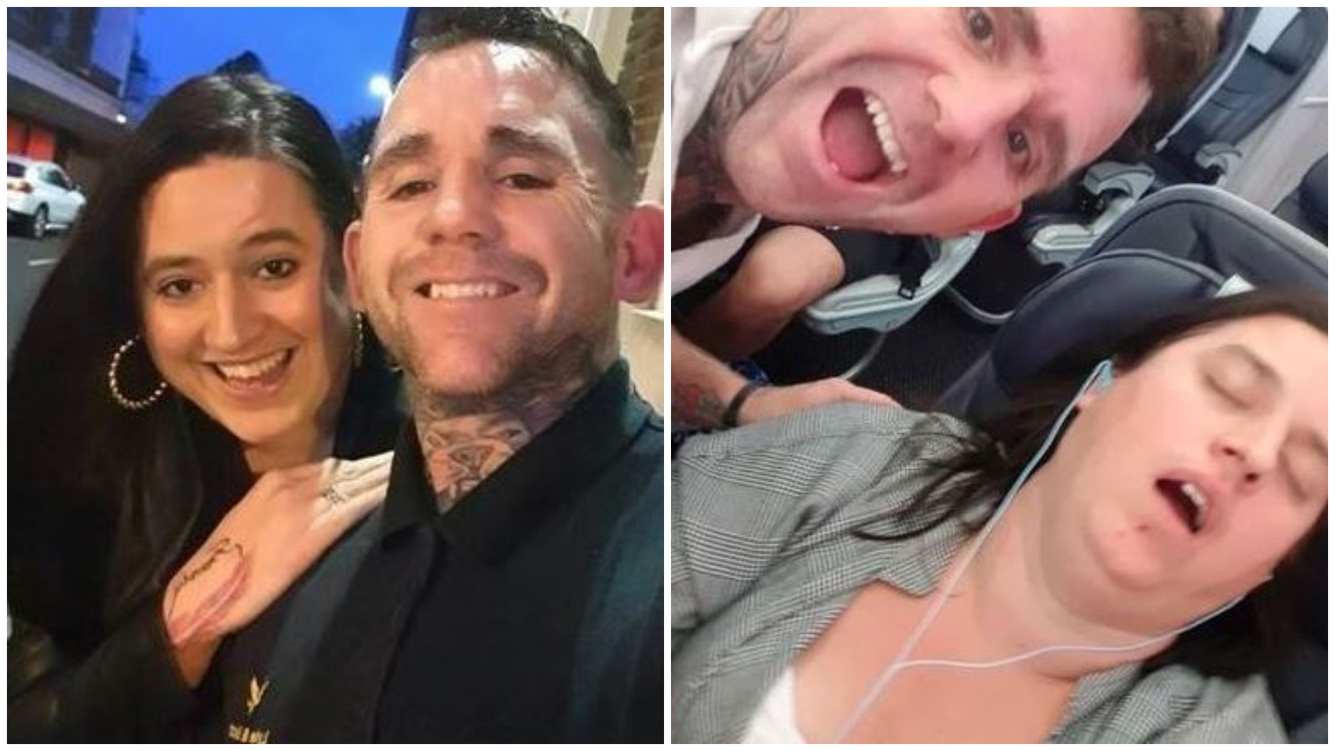 Homem tatua na perna foto da esposa roncando e mulher fica em choque: “Eu fiquei horrorizada”