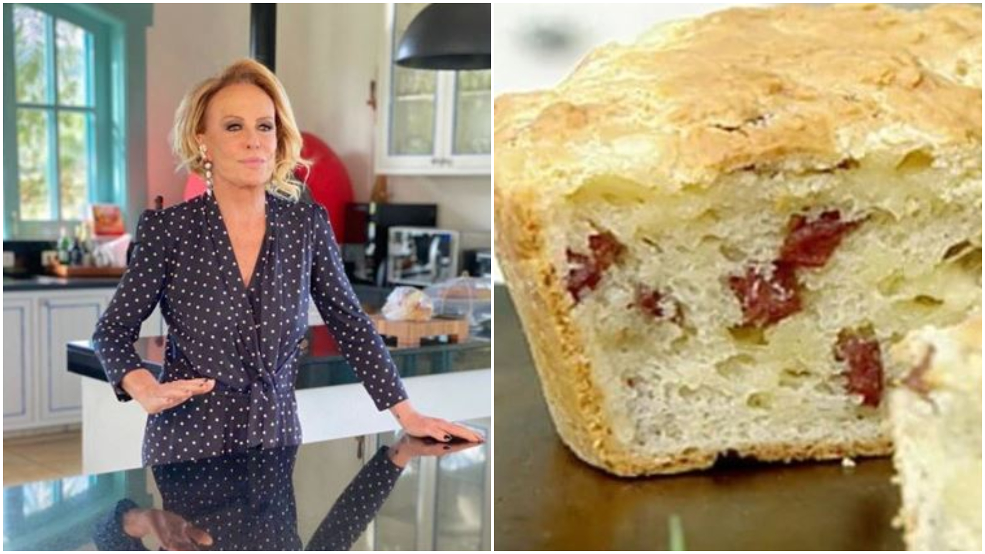 Sem glúten! Confira o passo a passo da receita de pão de queijo com linguiça de Ana Maria Braga