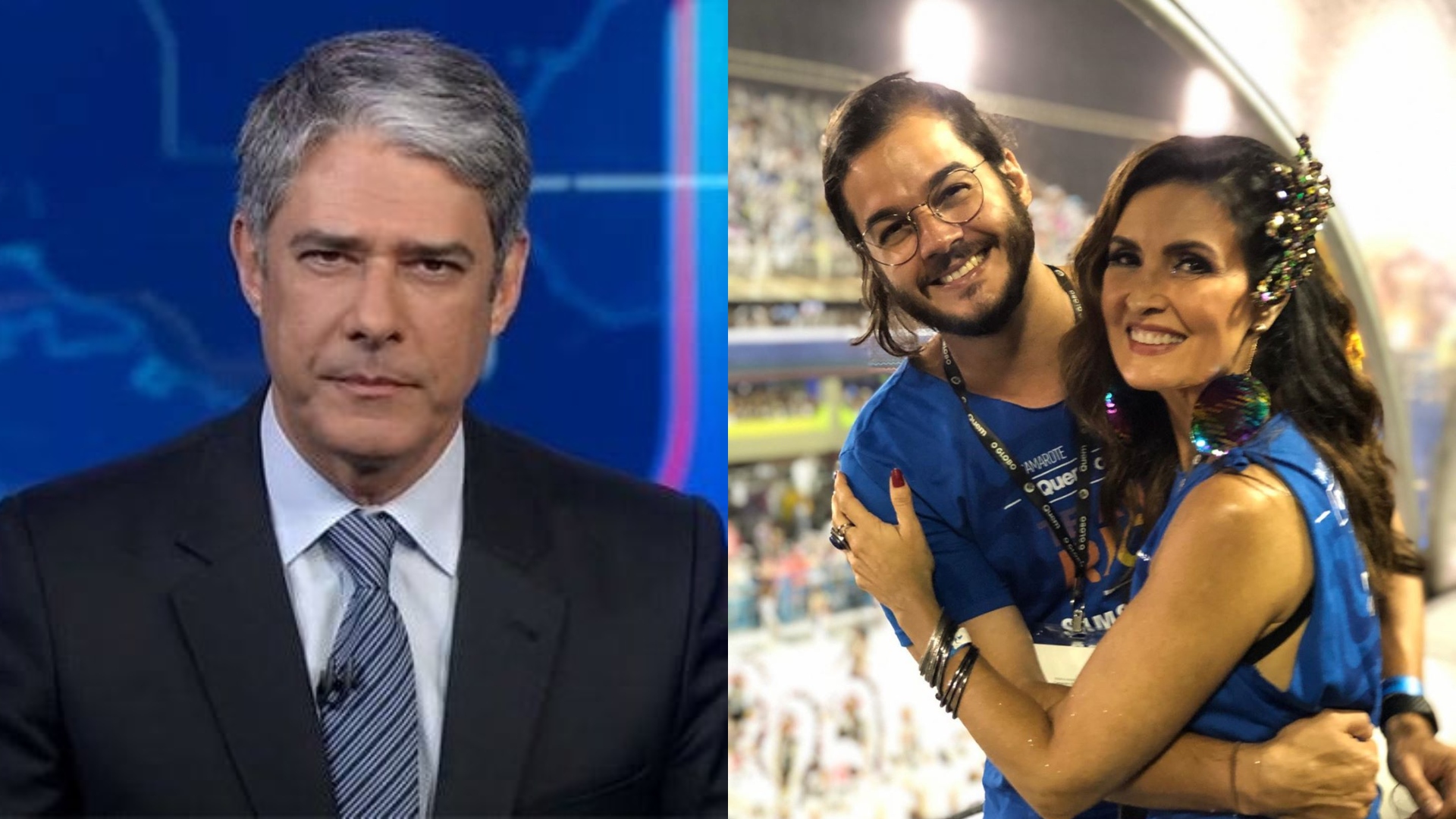 William Bonner viraliza na web após entrevista de Túlio Gadêlha, atual namorado de Fátima Bernardes, no Jornal Nacional