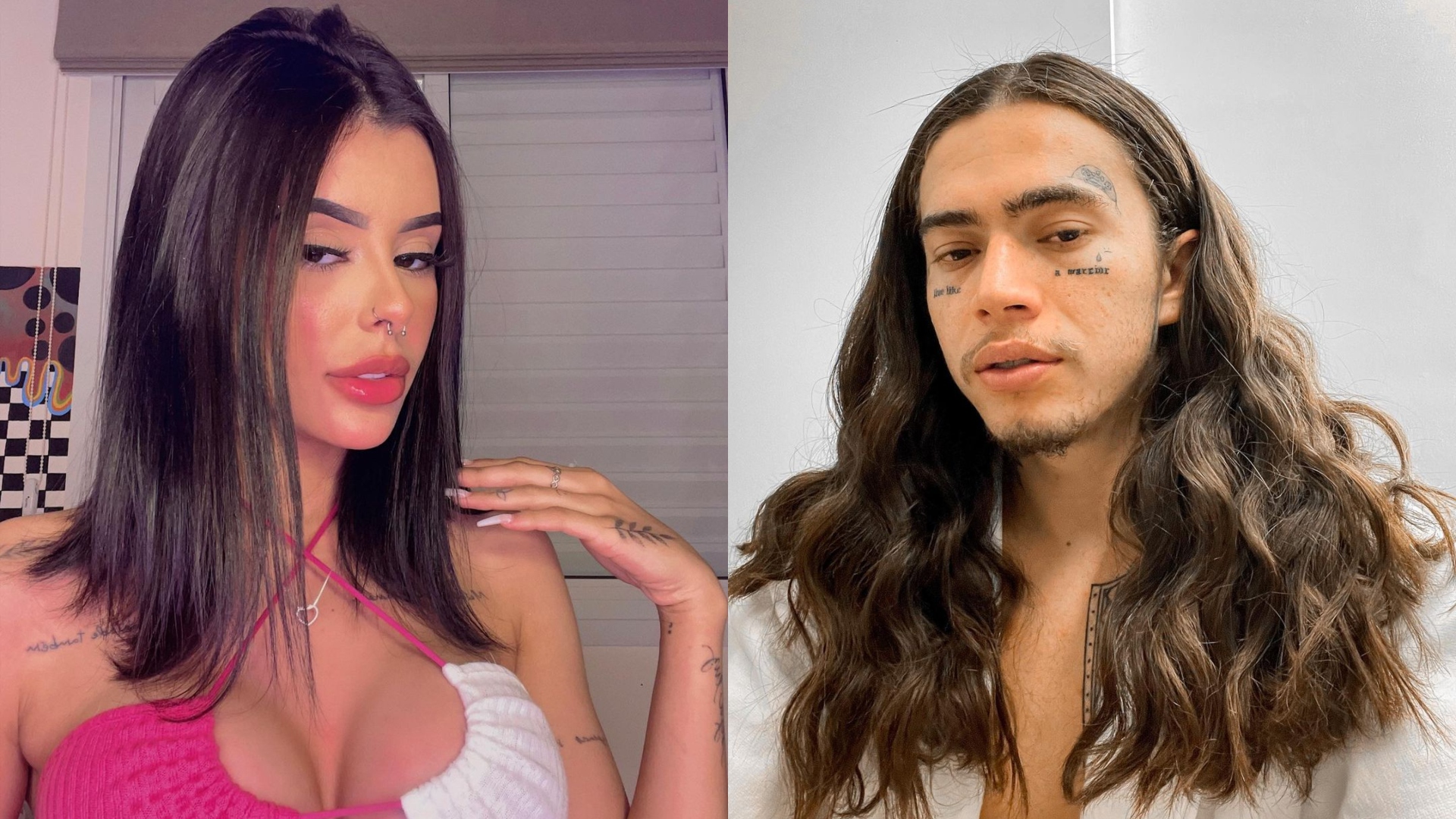 Influenciadora digital confirma troca de carinho com Whindersson Nunes e diz que ele foi seu melhor beijo
