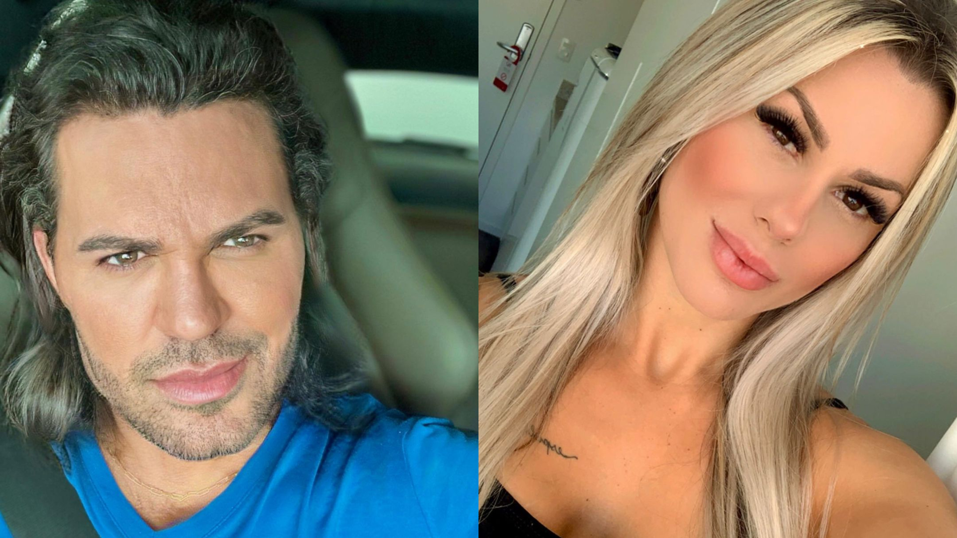 Após confusão com o ex, Eduardo Costa troca comentários com Mariana Polastreli
