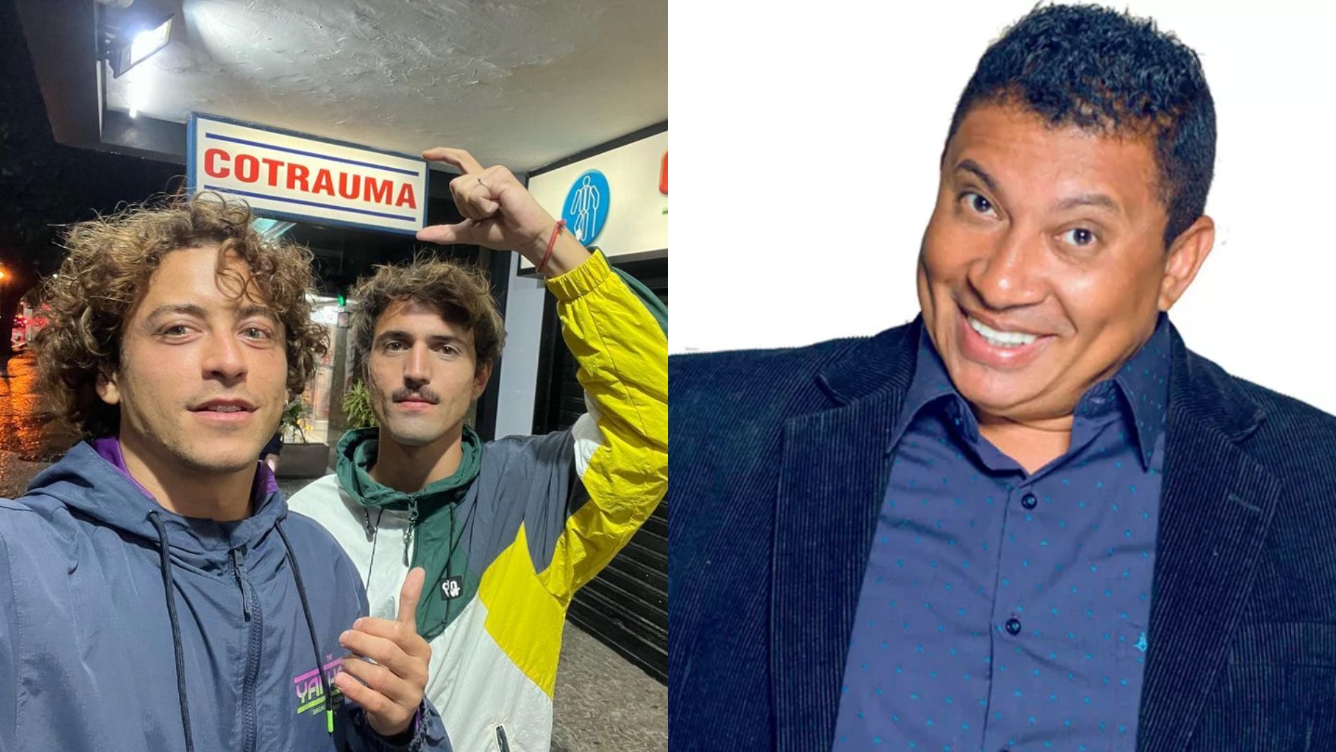 Comediante Pedro Manso faz comentário homofóbico em foto de Jesuíta Barbosa com namorado