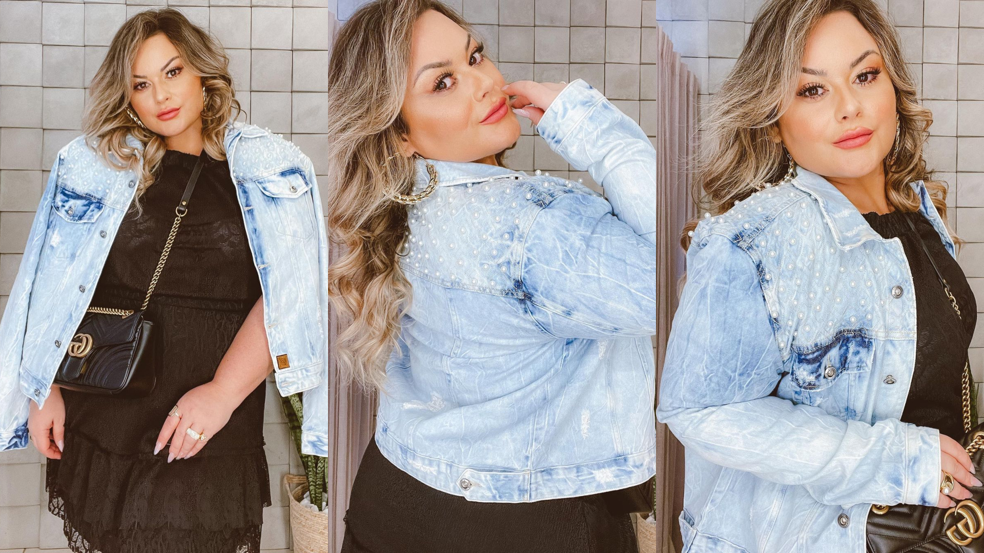 Nunca sai de moda! Aline Zattar comenta tudo sobre as famosas jaquetas jeans