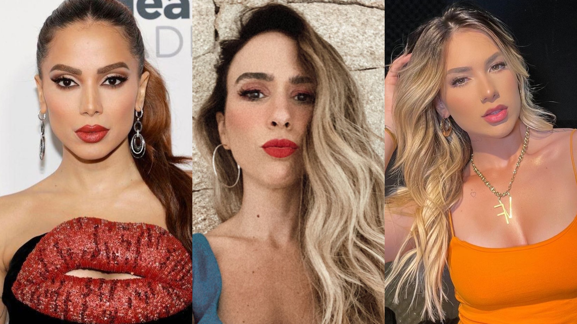Anitta e Virgínia Fonseca partem em defesa de Tata Werneck após briga com Fiuk
