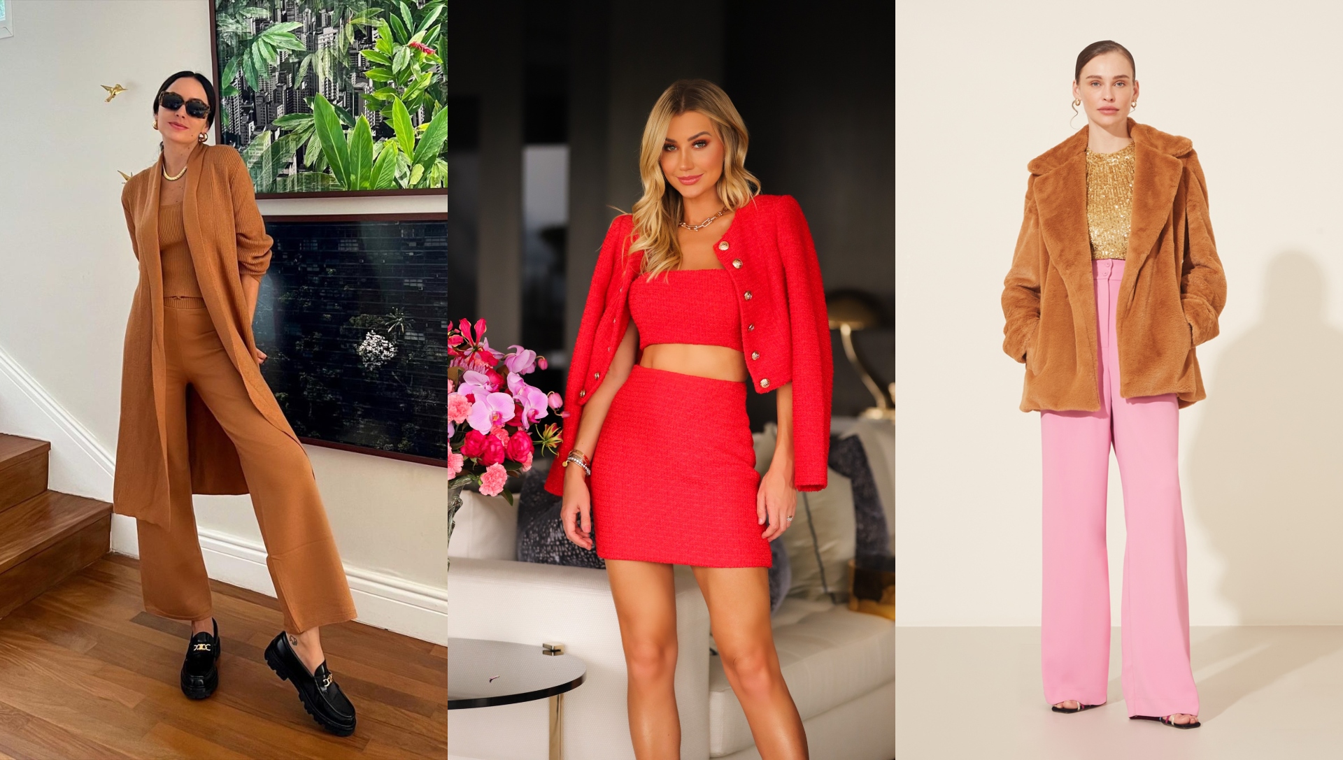 Tons terrosos: O novo preto garante looks elegantes e descolados durante o inverno
