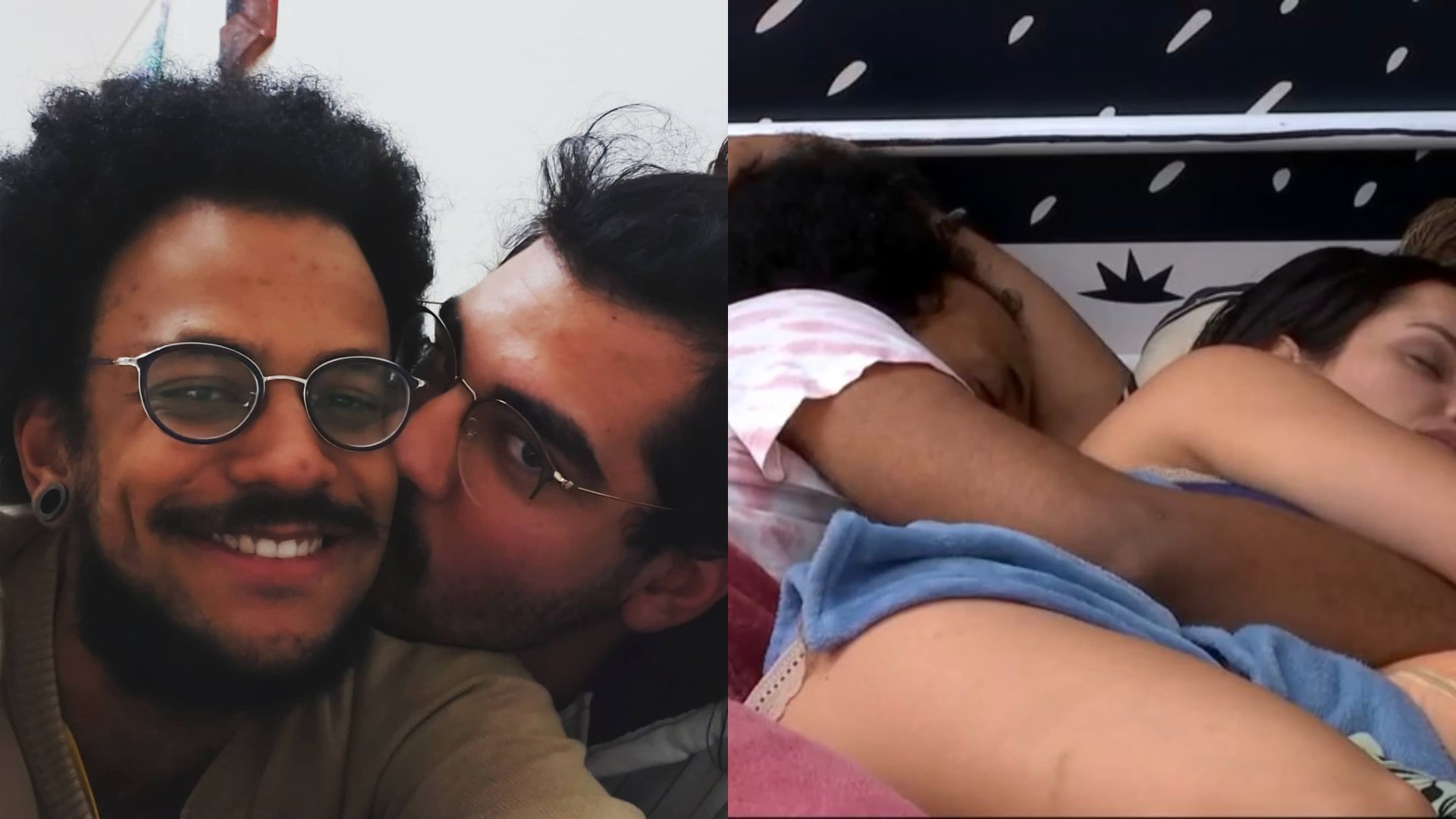 BBB21: João Luiz dorme de “conchinha” com Juliette e namorado do brother brinca: “Gatilho”