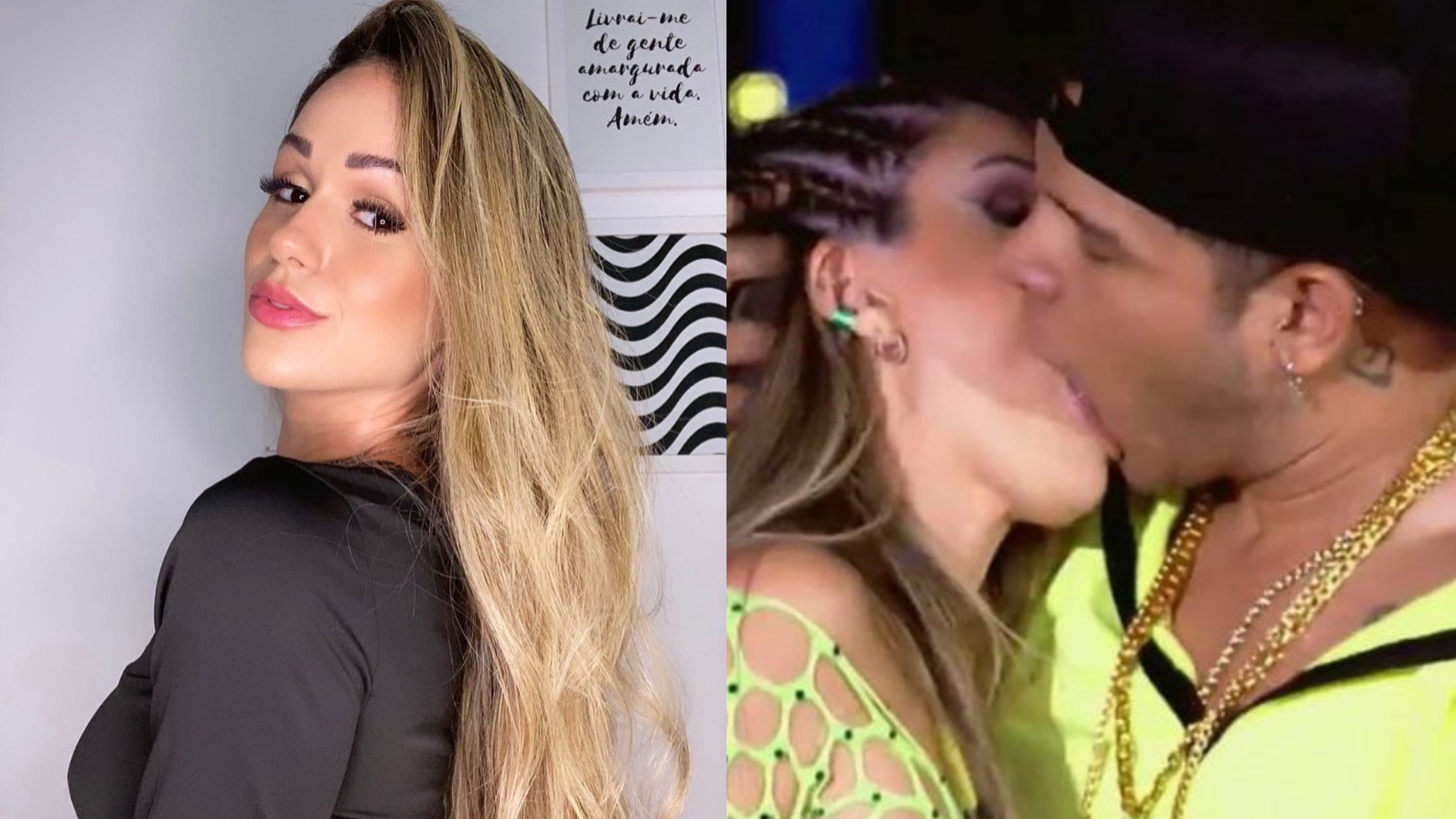 Bailarina rebate críticas após beijão em Tierry na ‘Dança dos Famosos’