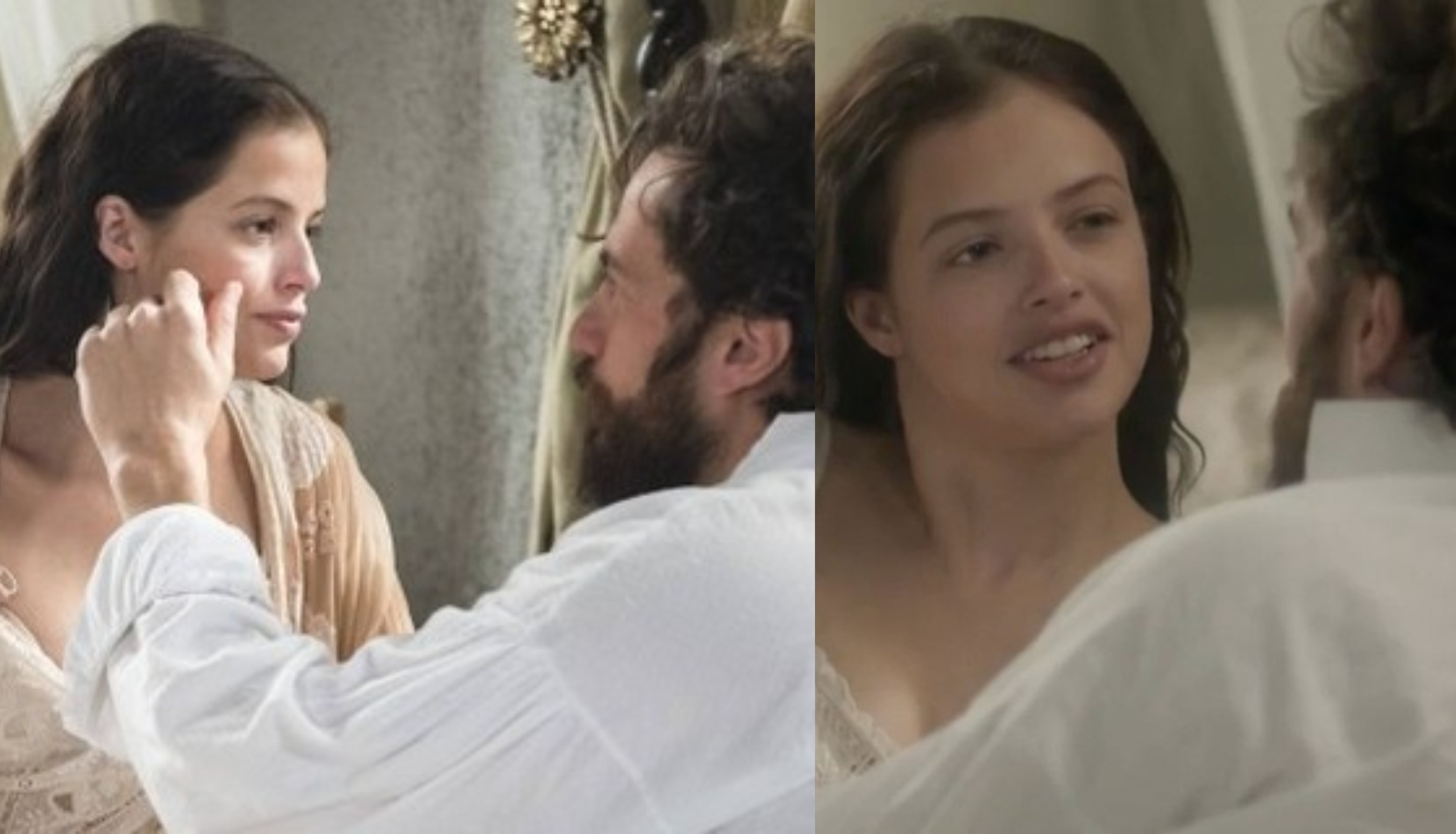 Novo Mundo: Domitila e Thomas selam pacto diabólico com maratona sexual