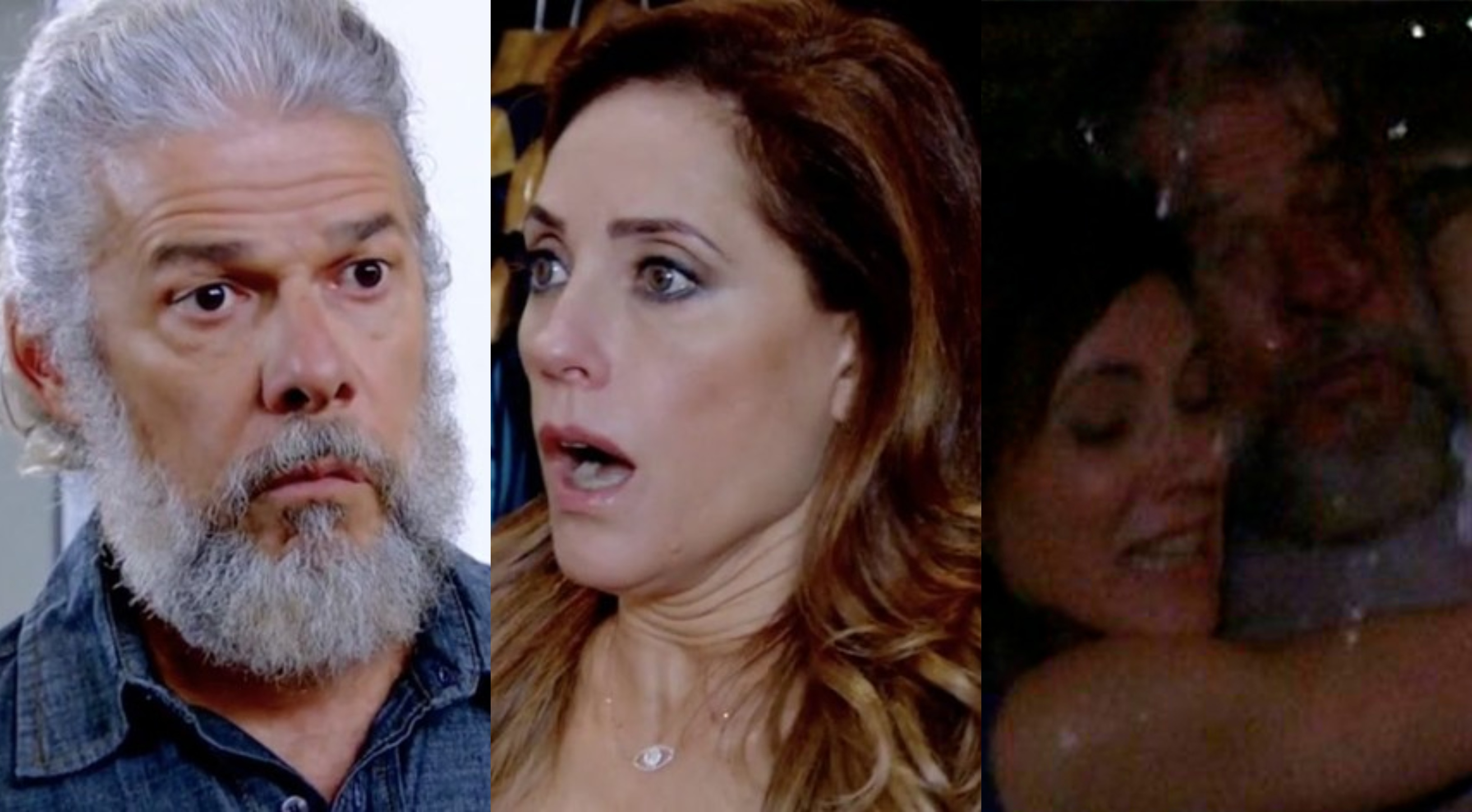 Fina Estampa: Pereirinha e Tereza Cristina se afogam e seus corpos desaparecem