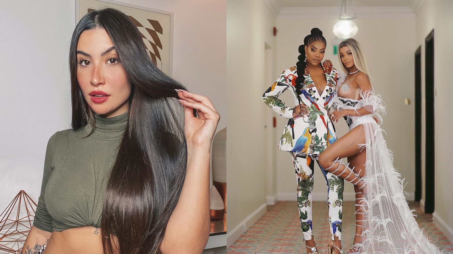 Bianca Andrade parte em defesa do relacionamento de Ludmilla e Brunna Gonçalves