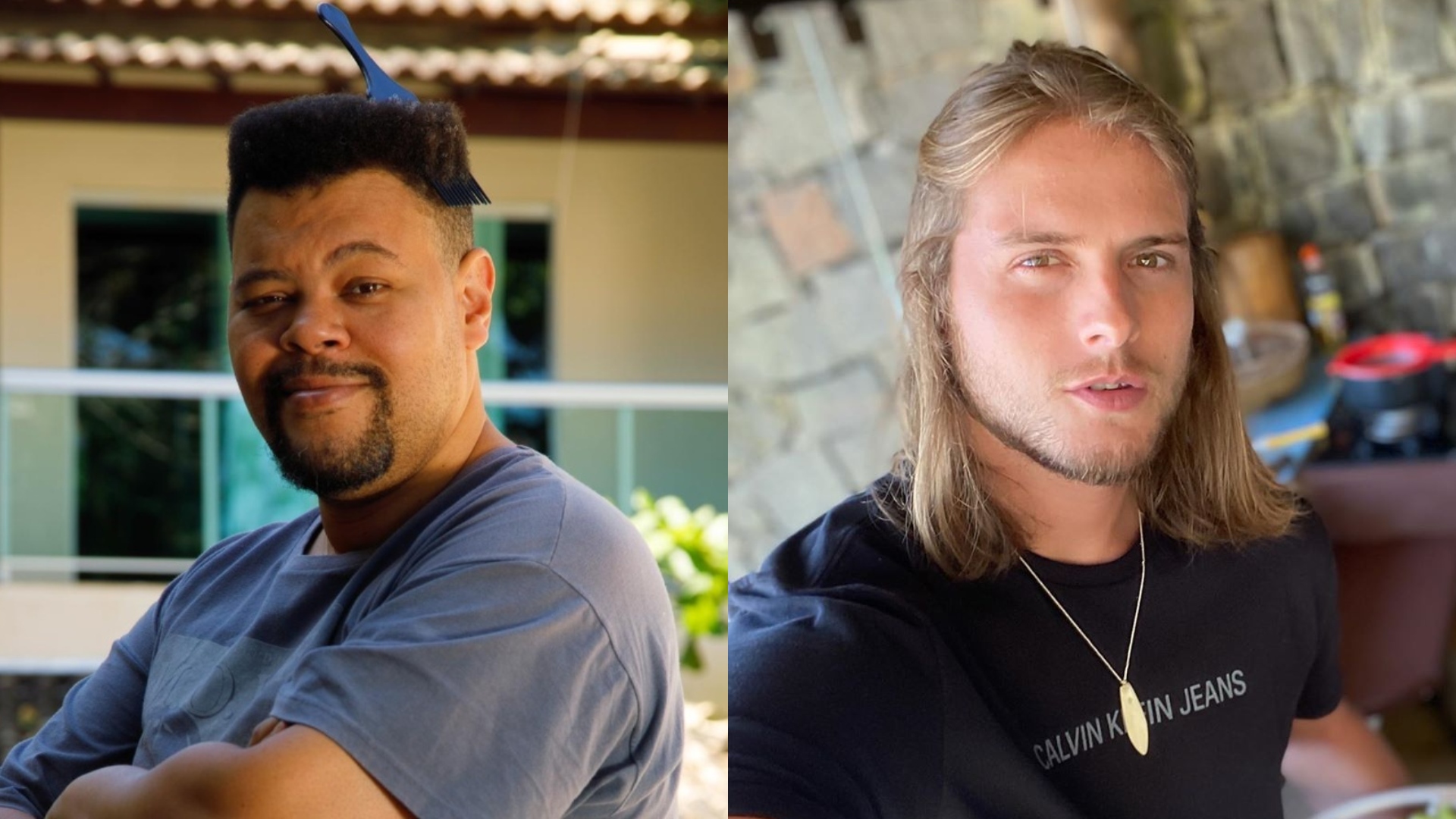 Encontro pós-BBB20! Babu Santana recebe visita de Daniel Lenhardt e fãs reprovam