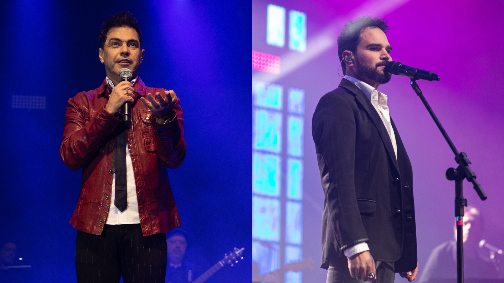 Zezé Di Camargo e Luciano encantam com show no ‘Dia dos Namorados’
