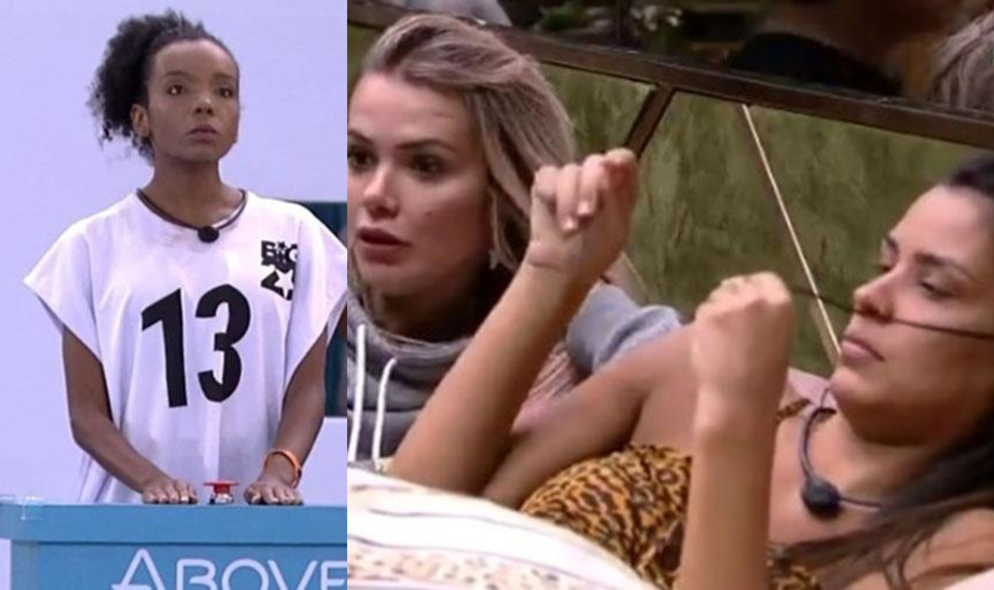 BBB20: Marcela e Ivy falam que têm medo de Babu e Thelma dispara: “Medo que ele vá bater em vocês?”