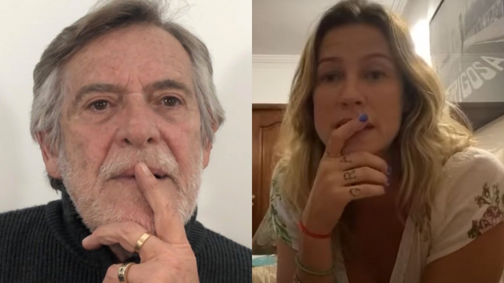 José de Abreu solta o verbo contra Luana Piovani e dispara: “Tem muita gente burra talentosa”