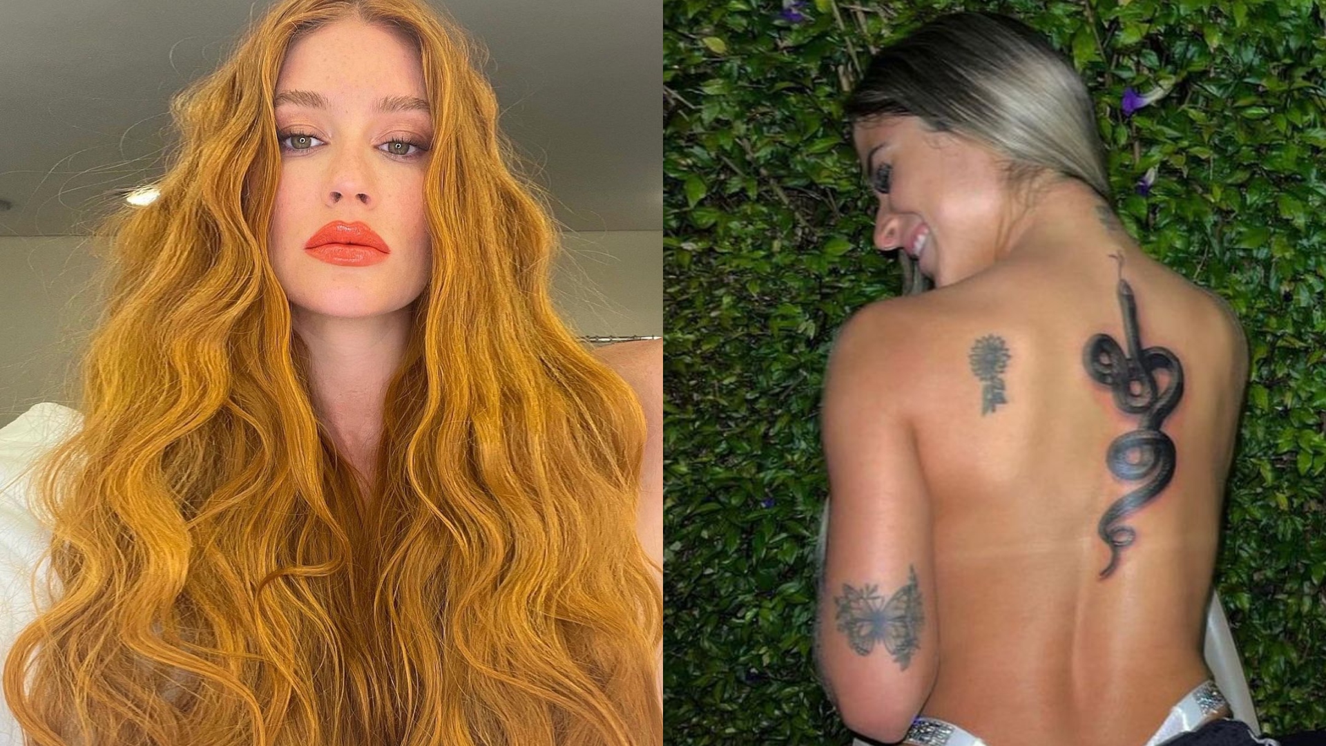 Marina Ruy Barbosa fala sobre tatuagem polêmica de tiktoker