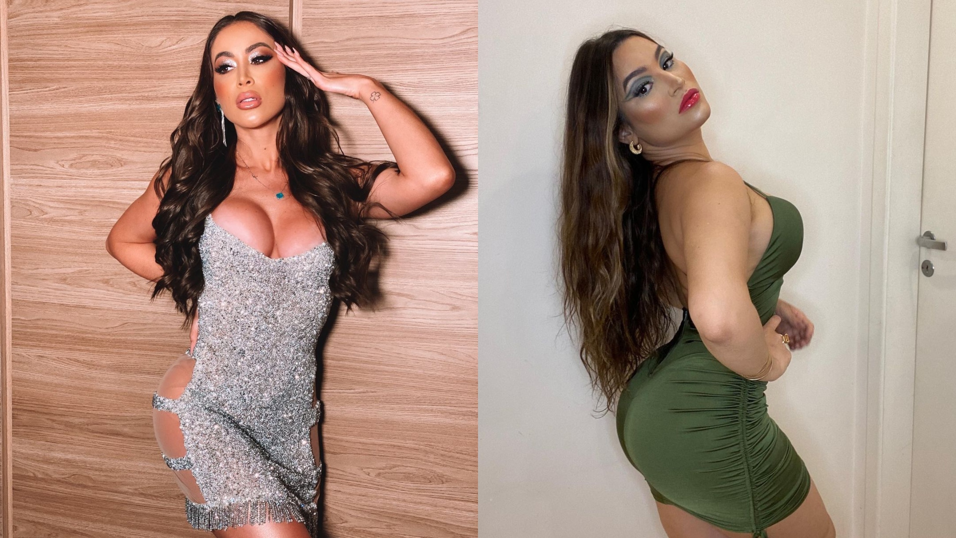 Carol Narizinho e Raissa Barbosa dão beijão em festa de Lucas Guimarães