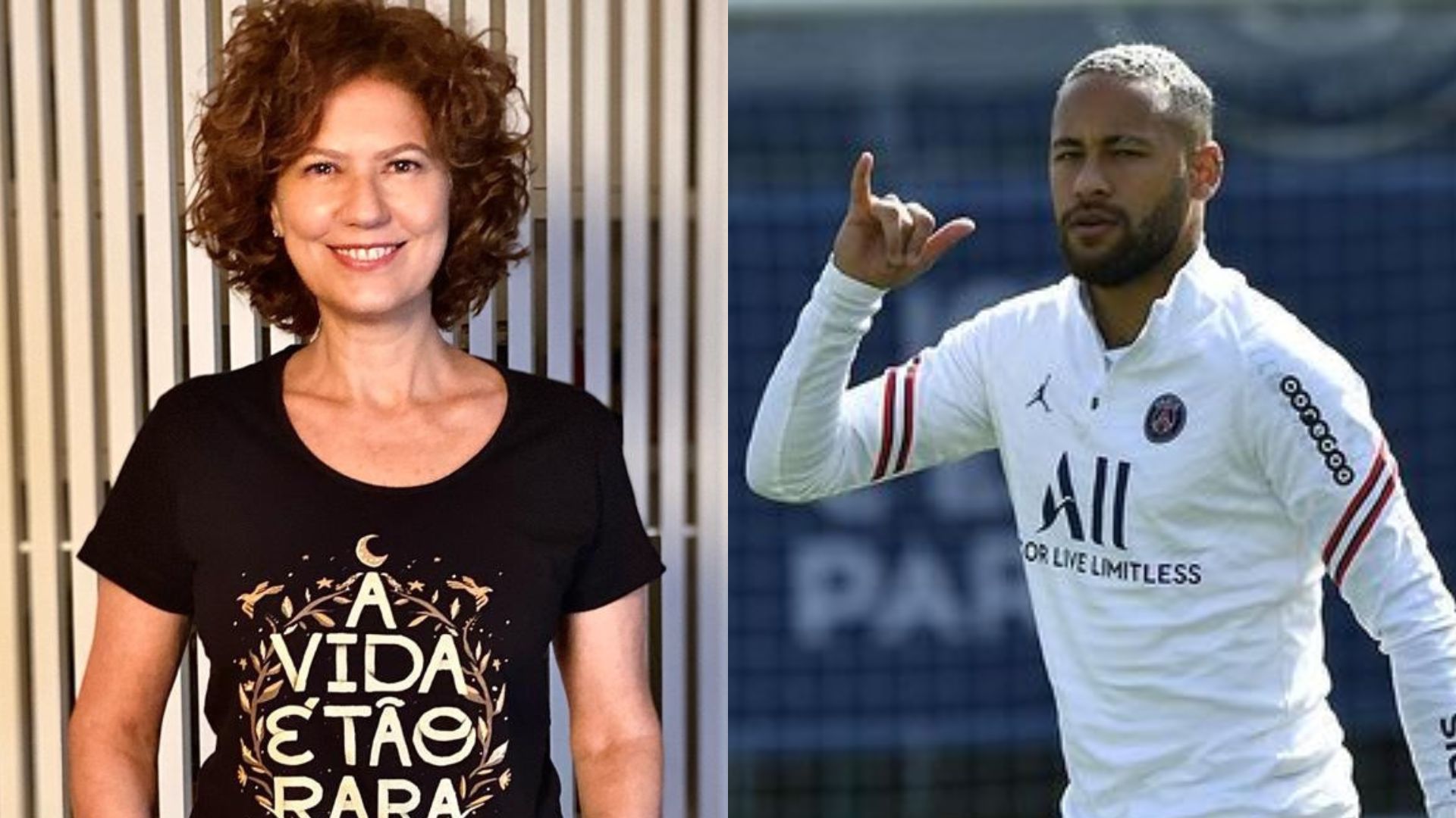 Patricia Pillar e Neymar Jr. voltam a trocar farpas em rede social