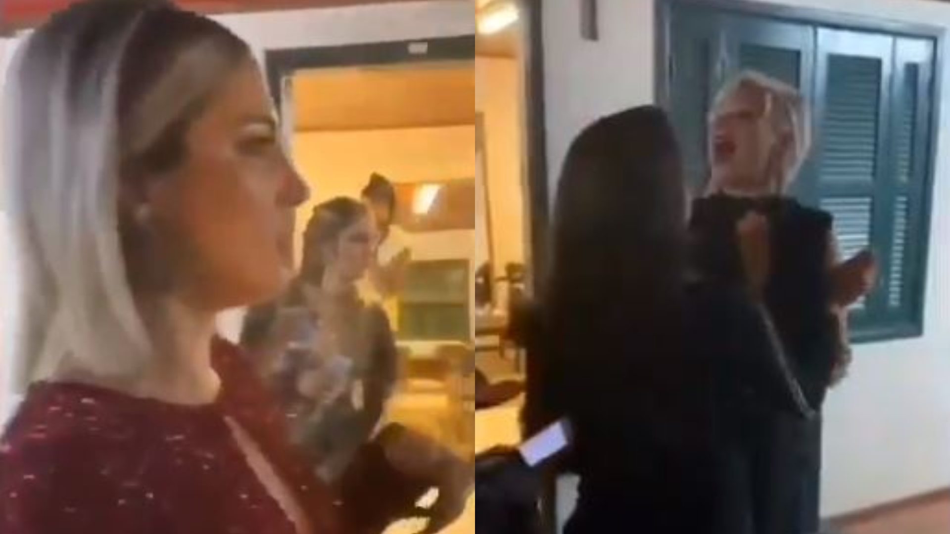 Barraco! Andréa Nóbrega e Tati Dias brigam feio nos bastidores da final de ‘A Fazenda’; veja