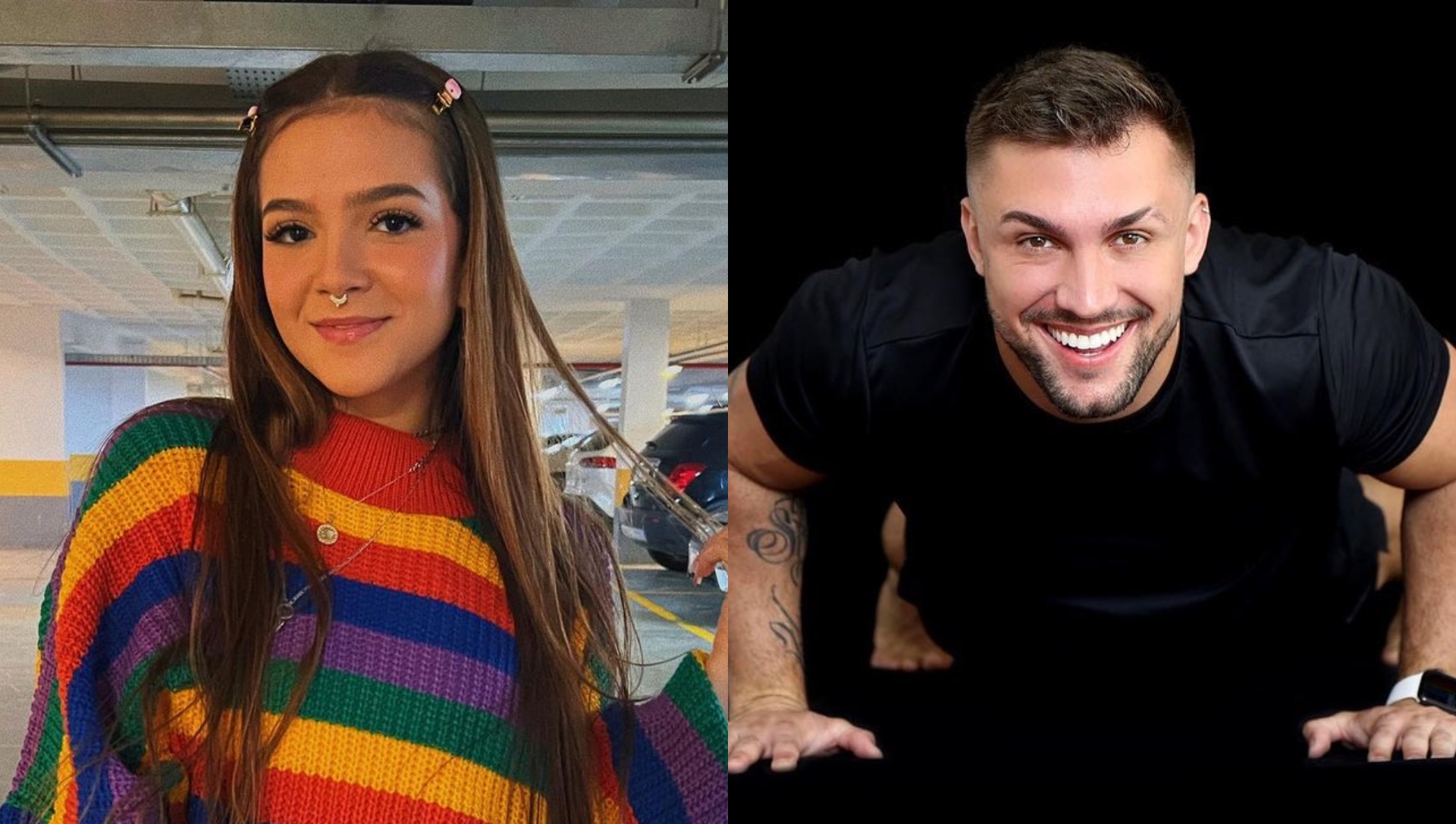 Mel Maia revela ficada com Arthur Picoli