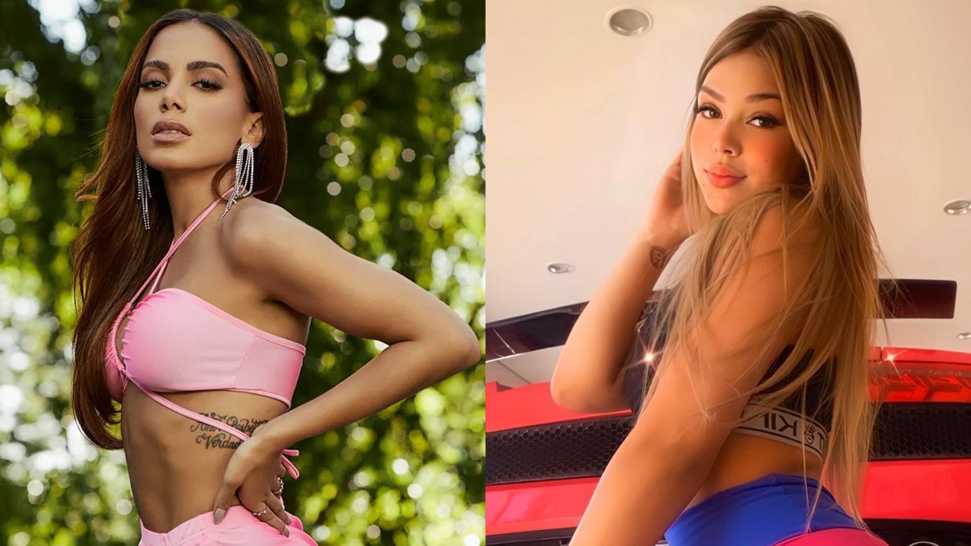 Anitta e Melody trocam farpas na web: “Mera desconhecida”