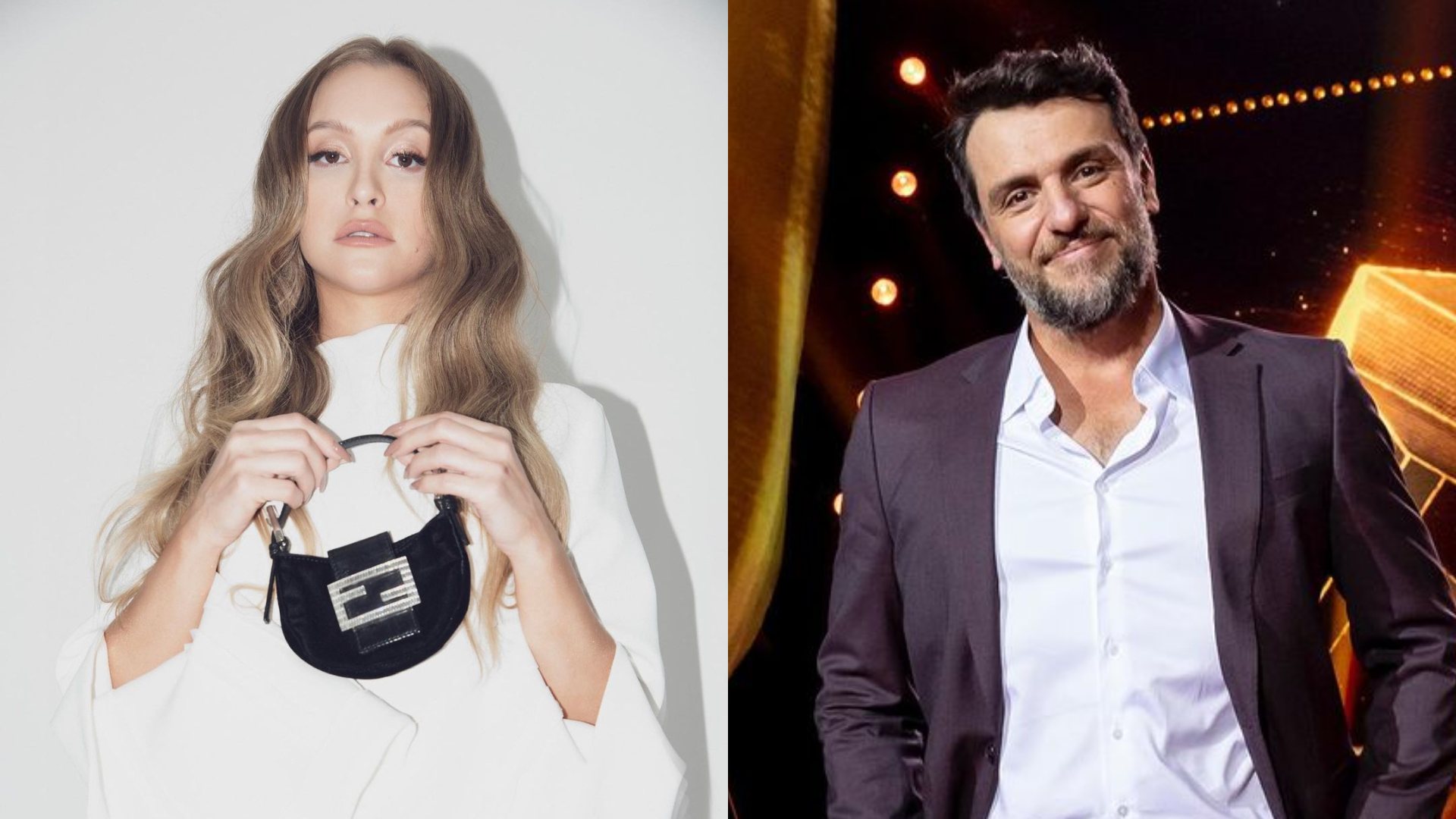 Carla Diaz mostra parceria e carinho com seu ex-tio Rodrigo Lombardi