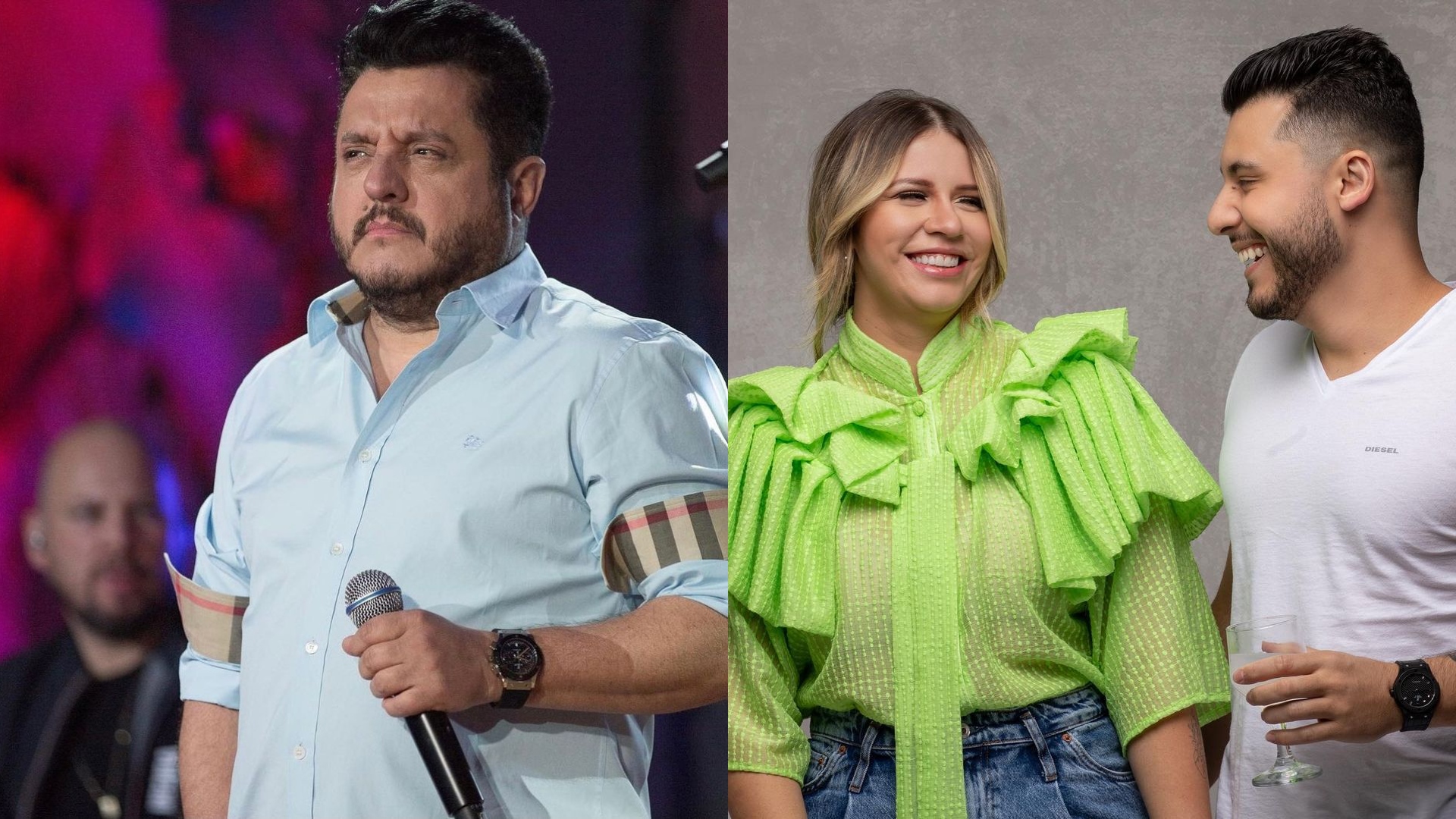 Bruno, da dupla com Marrone, revela motivo do fim do romance entre Marília Mendonça e Murilo Huff