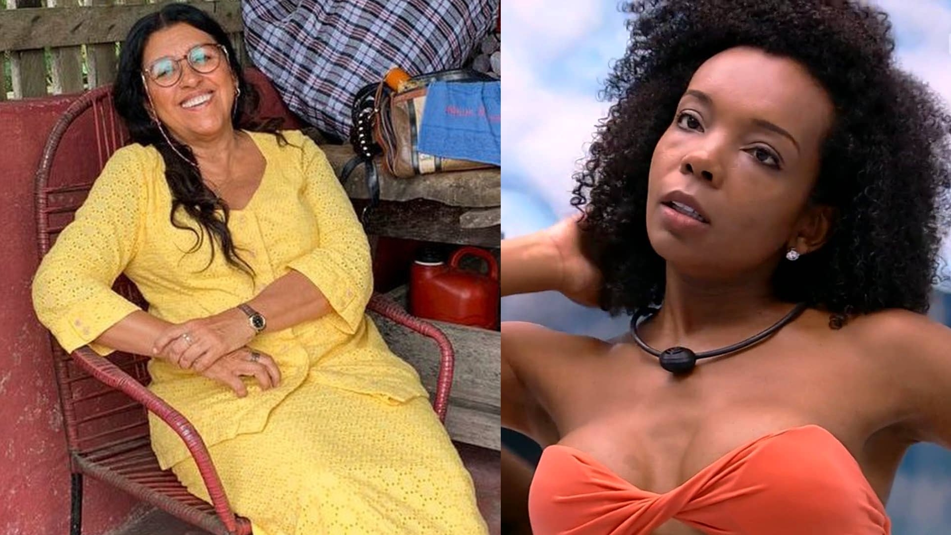 Após ver vídeo da mãe de Thelma emocionada, Regina Casé revela torcida para sister: “Estou com este Amor de Mãe!”