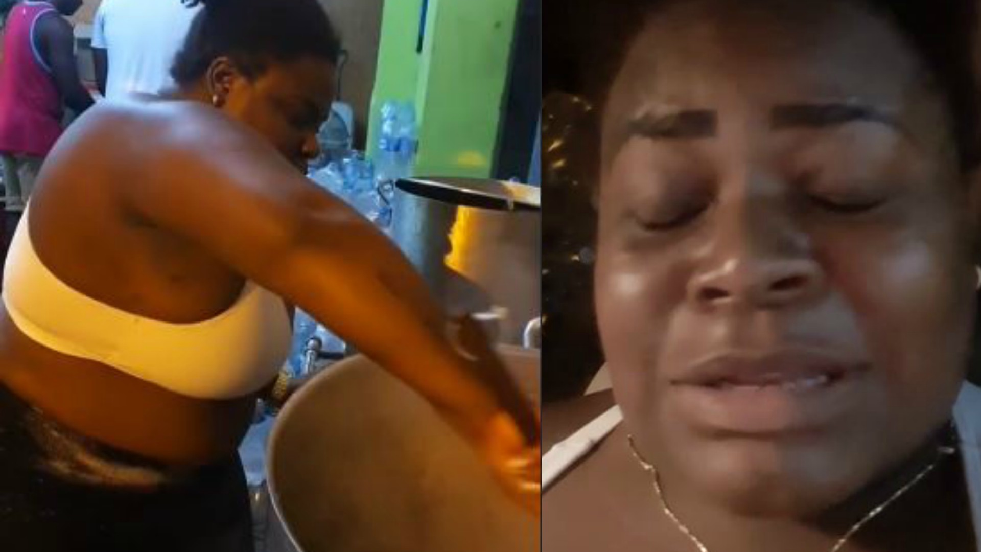 Jojo Todynho chora e distribui comida para famílias vítimas das chuvas no Rio de Janeiro
