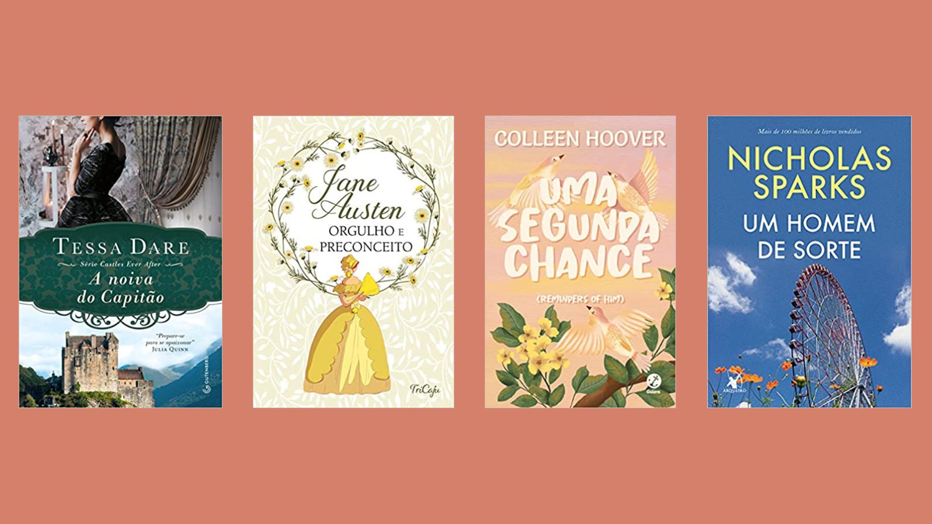 Book Friday: 10 romances em oferta para se apaixonar