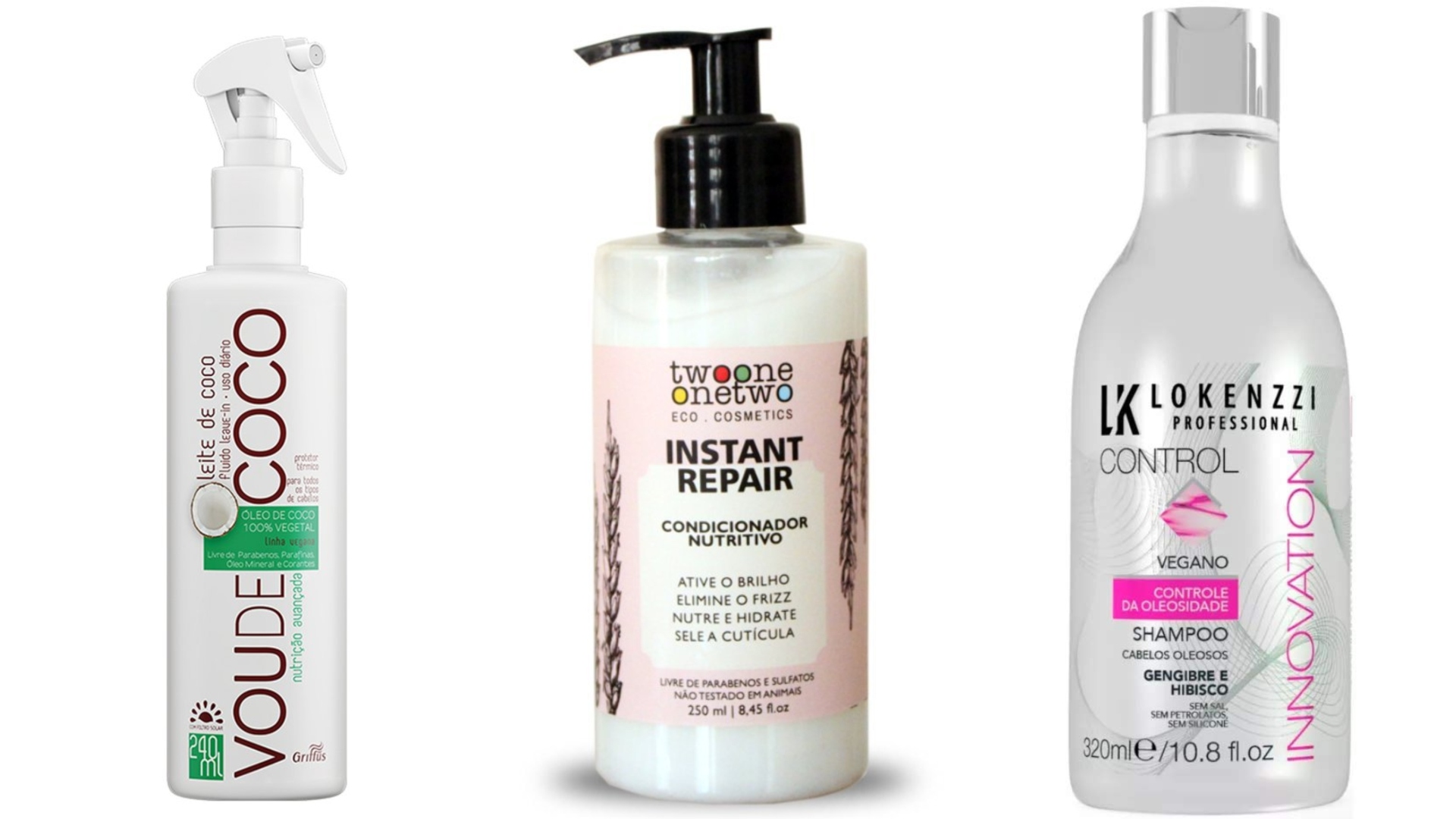 7 produtos veganos que prometem deixar o seu cabelo mais saudável e hidratado!