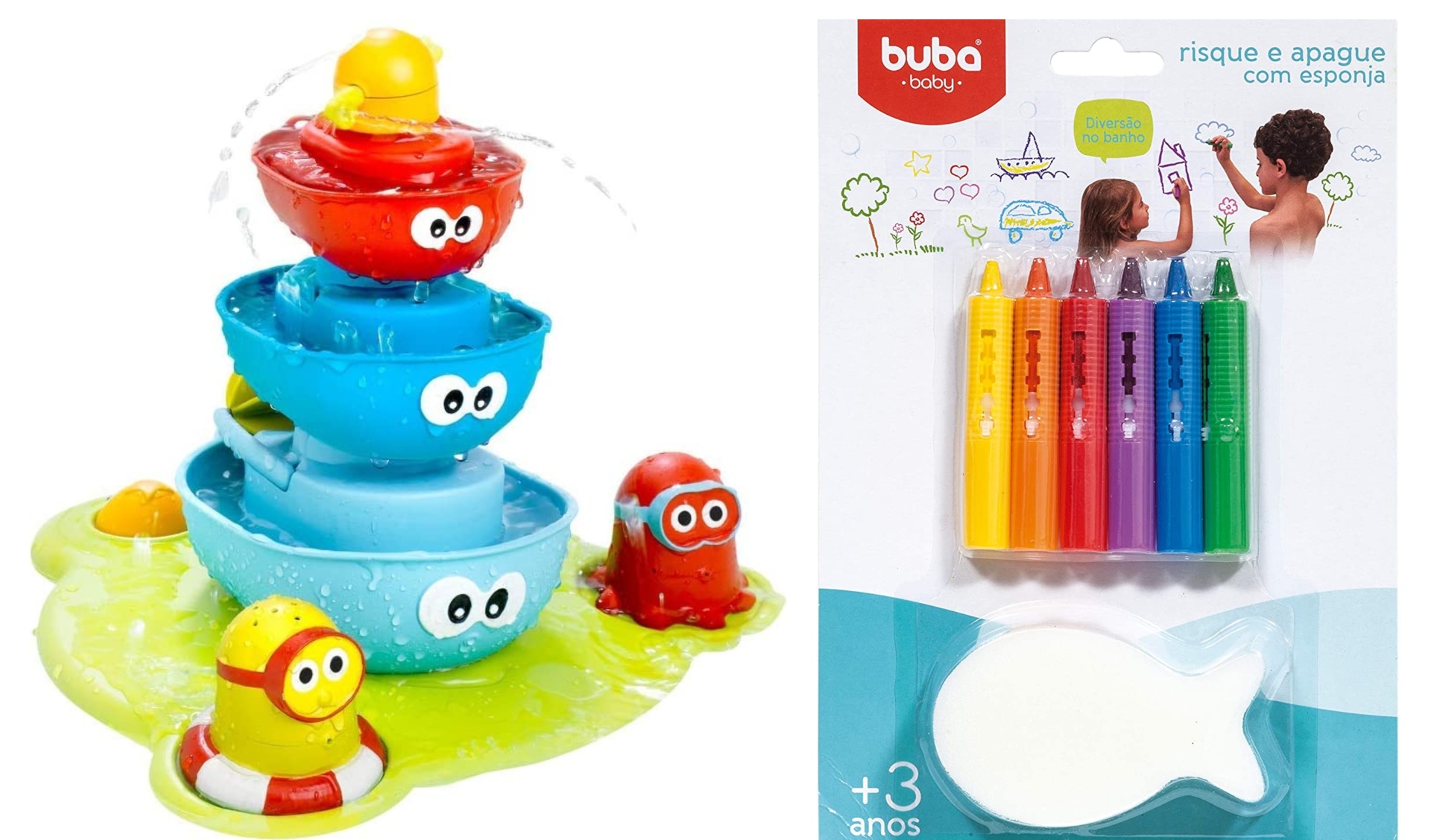 Diversão na hora do banho: 6 brinquedos que os pequenos vão amar