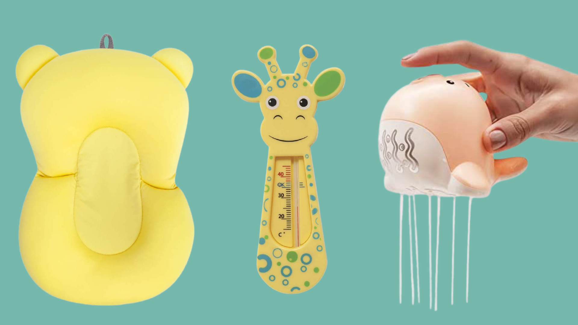 Banheira, toalha e muito mais: 7 itens para a hora do banho dos pequenos