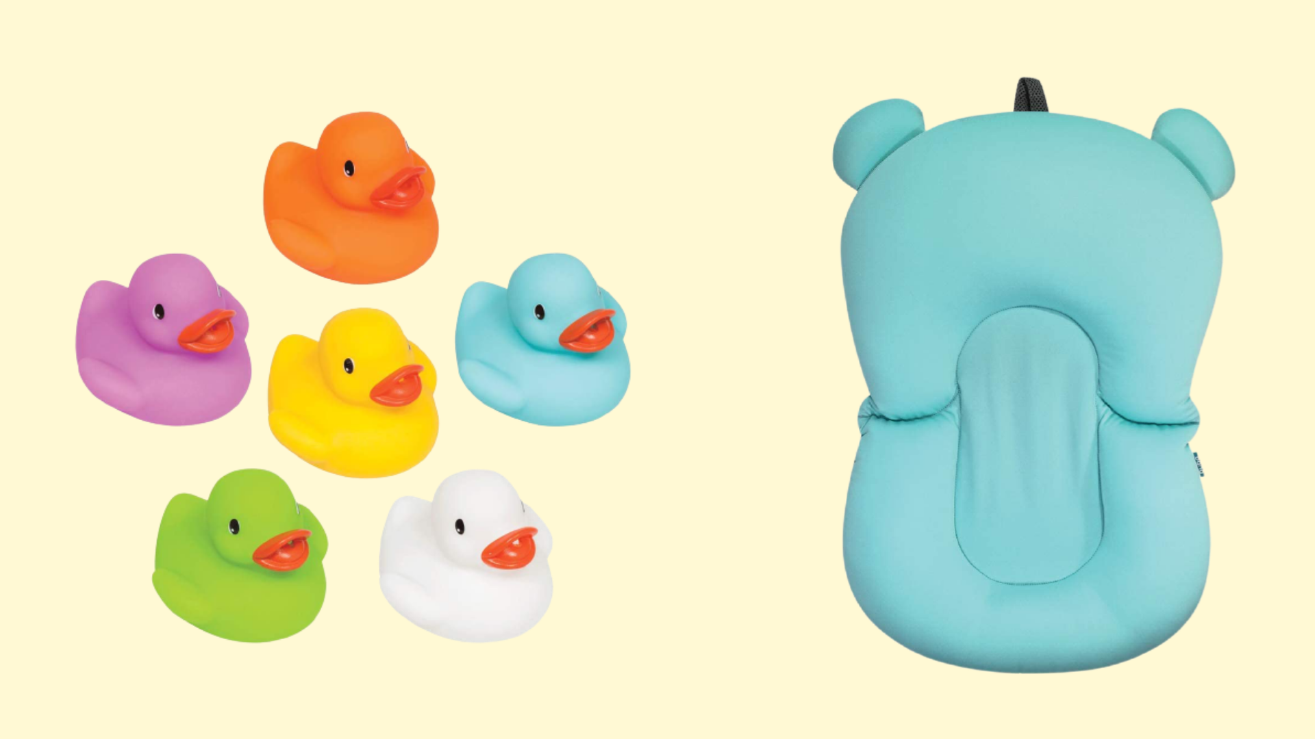Banheira, brinquedos e mais: 13 produtos para a hora do banho dos pequenos