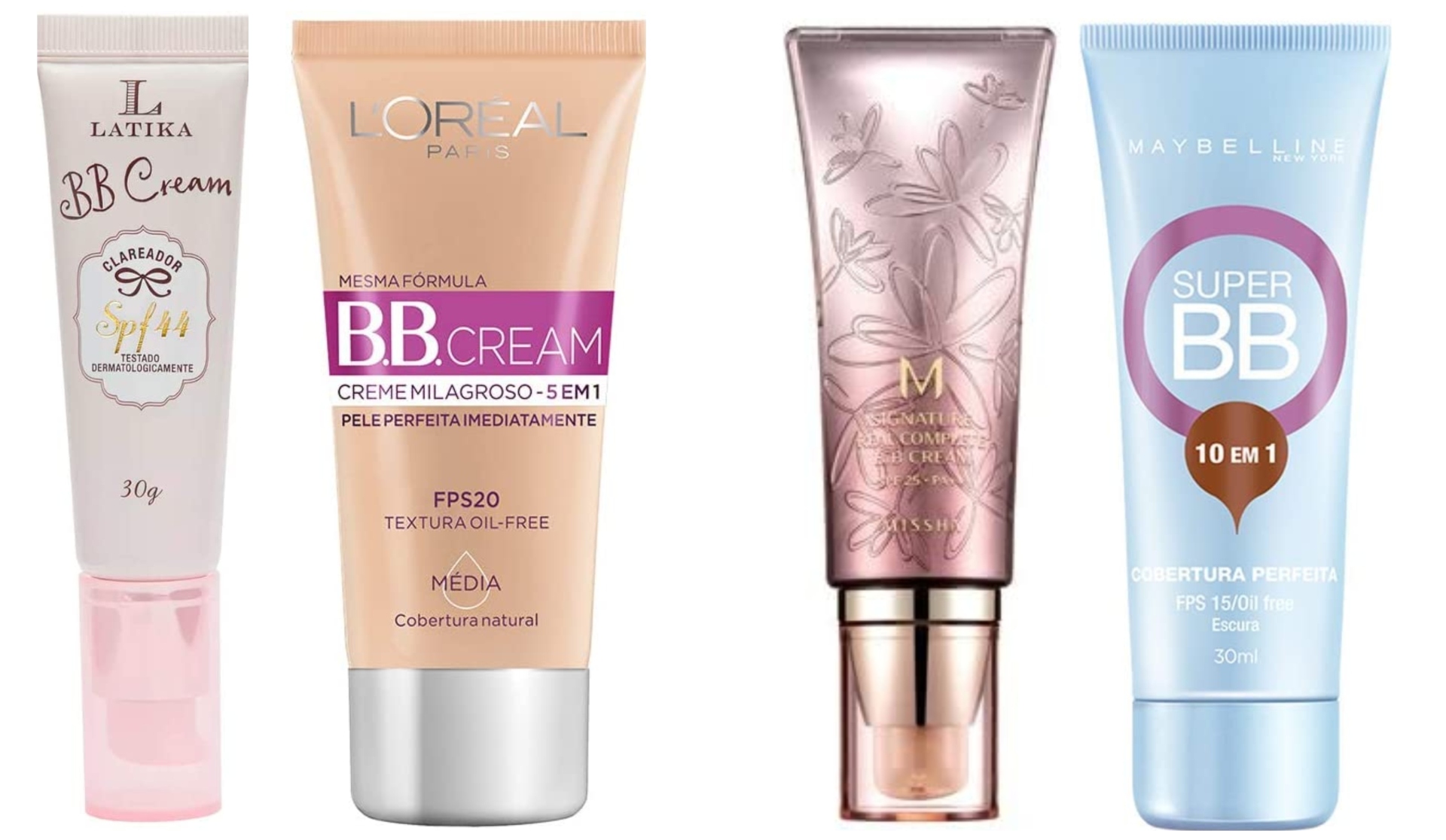 BB Cream: 6 produtos que você precisa conhecer