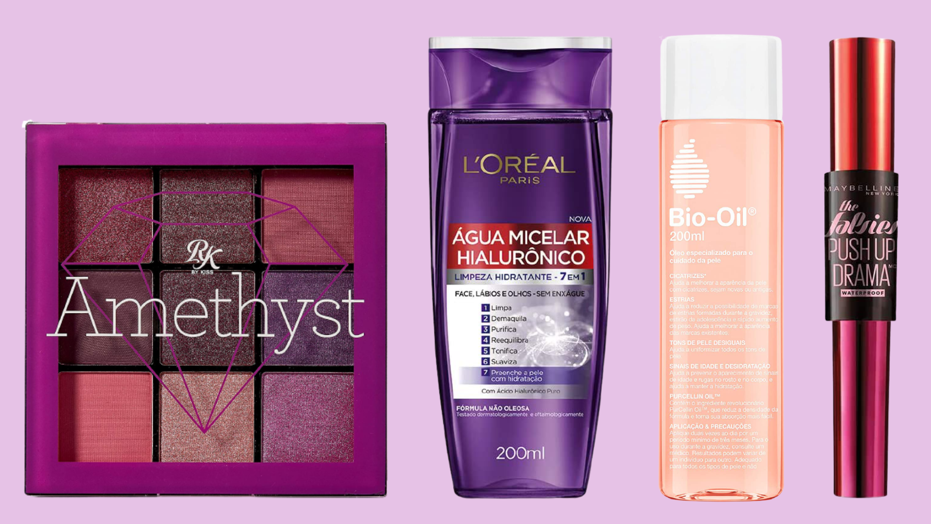 Óleo corporal, paleta de sombras e mais: 6 ofertas em beleza para garantir na Amazon