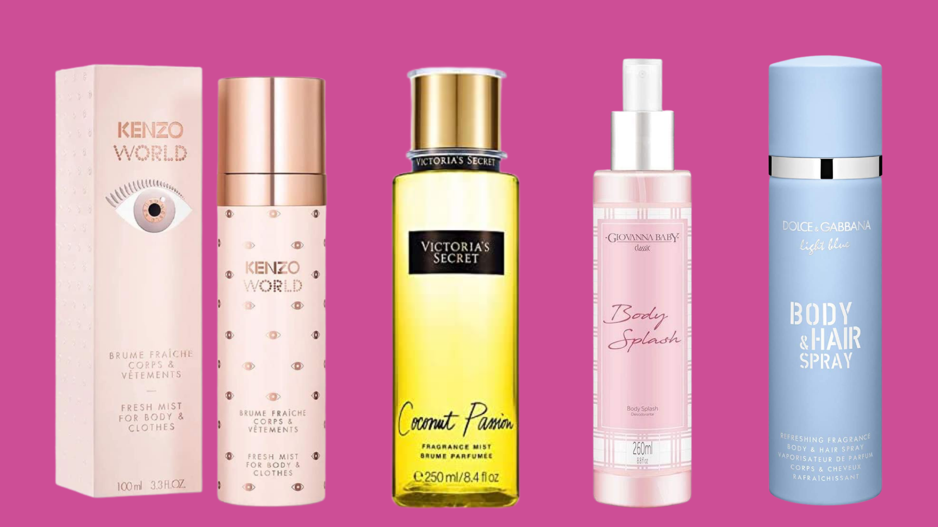 Body spray: 6 fragrâncias que vão te conquistar
