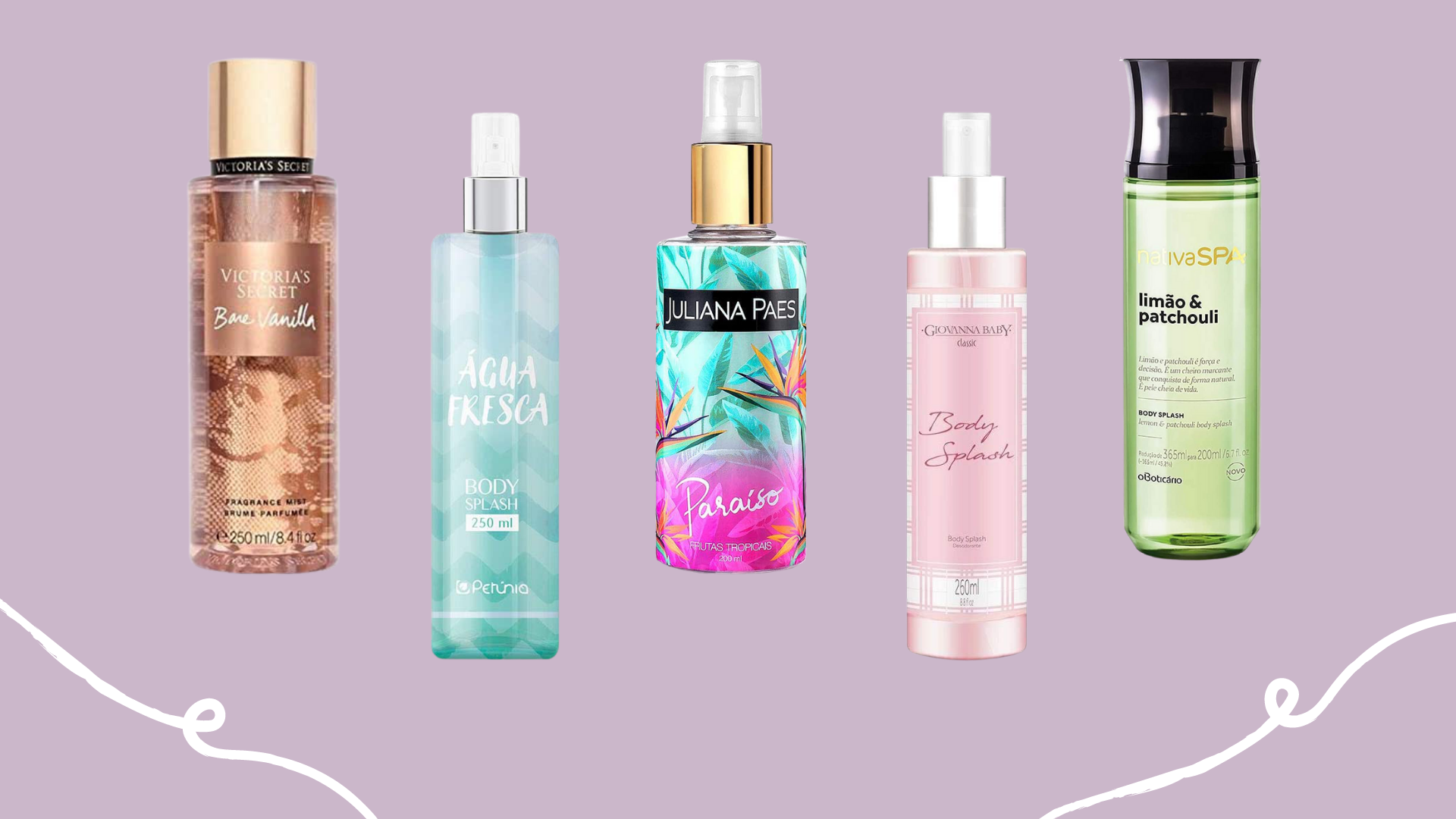 Body splash: 6 opções para os dias mais quentes