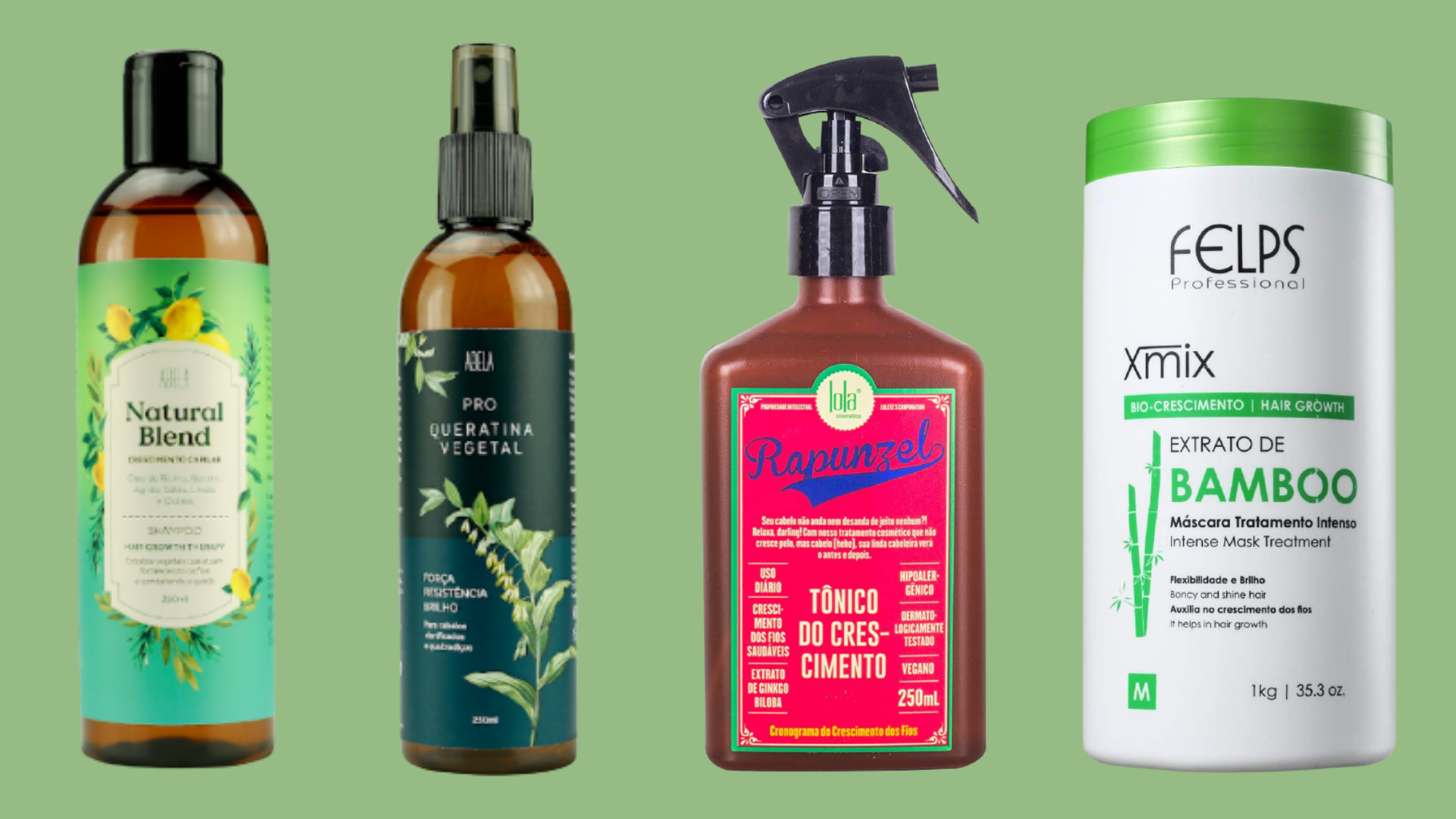 Cuidados com o cabelo: 6 produtos para quem deseja força e crescimento das madeixas