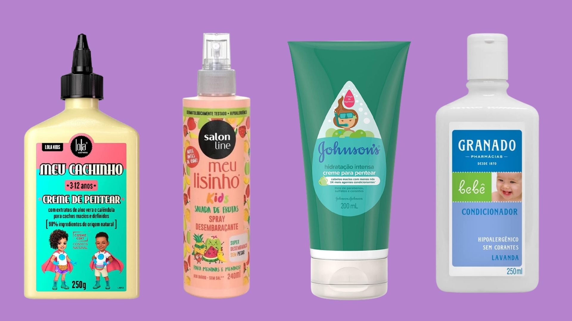 6 produtos para cuidar do cabelo das crianças