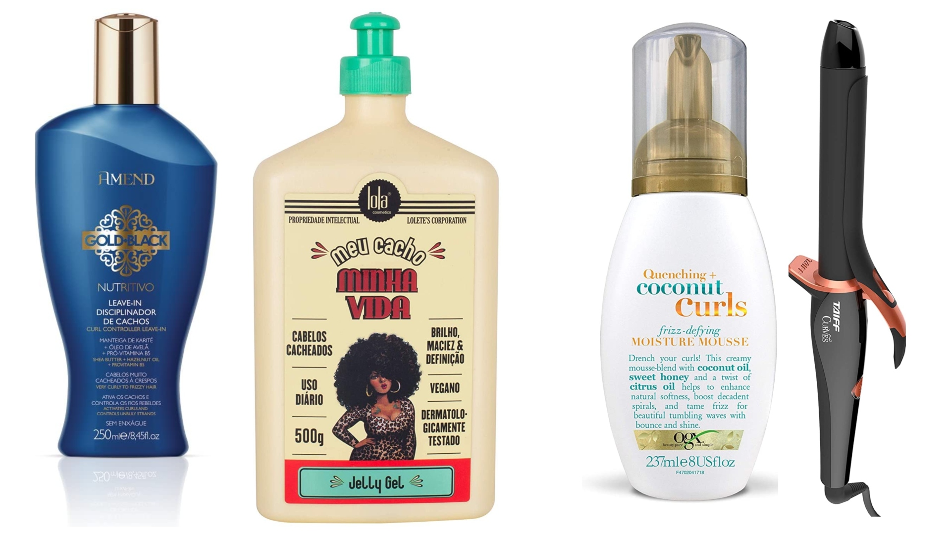 Cachos duradouros: 5 produtos que você precisa conhecer